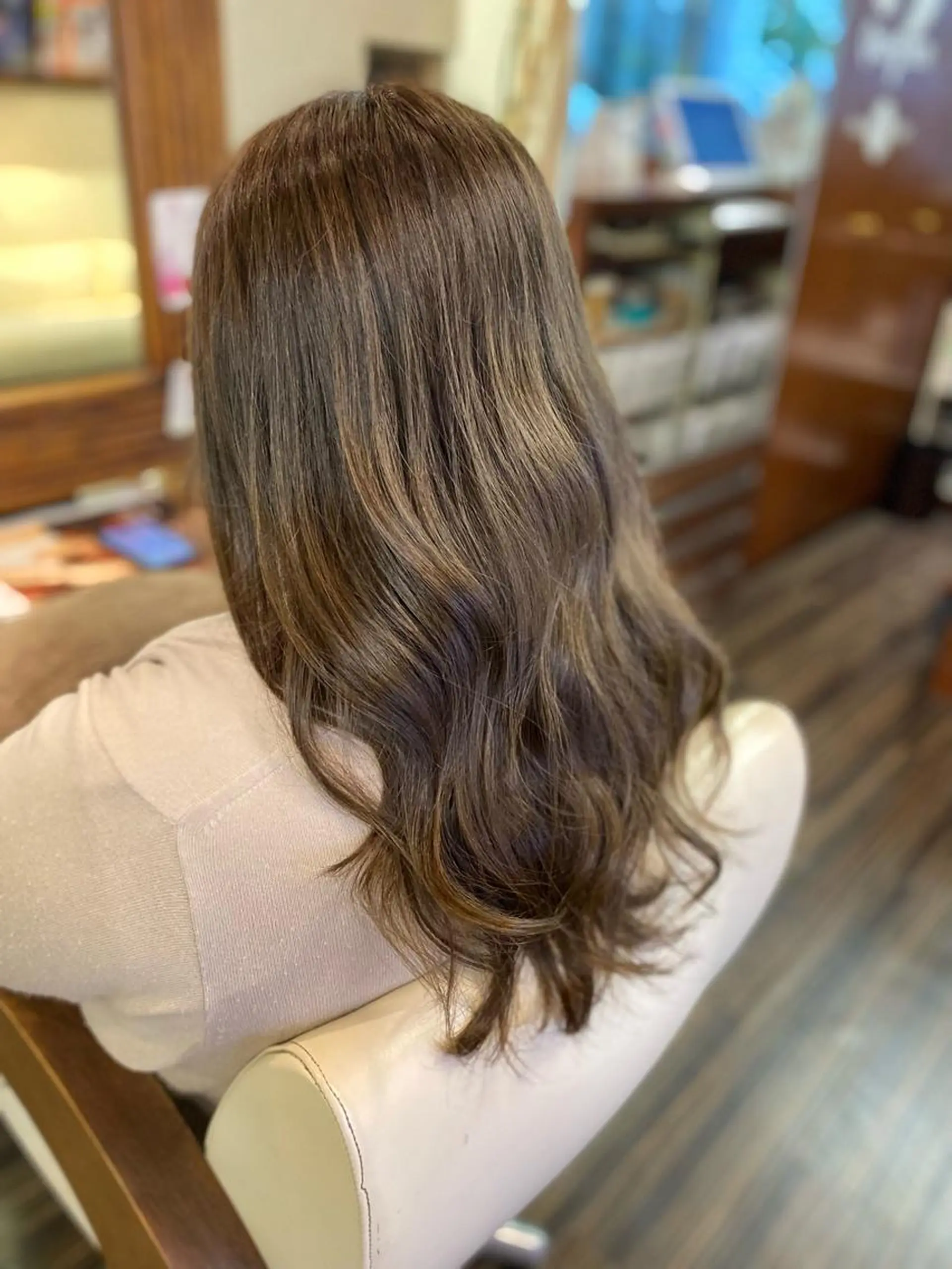 ロング カラー ヘアアレンジ メンズ カット ヘアカラー トリートメント 加藤 瑠美のヘアスタイル