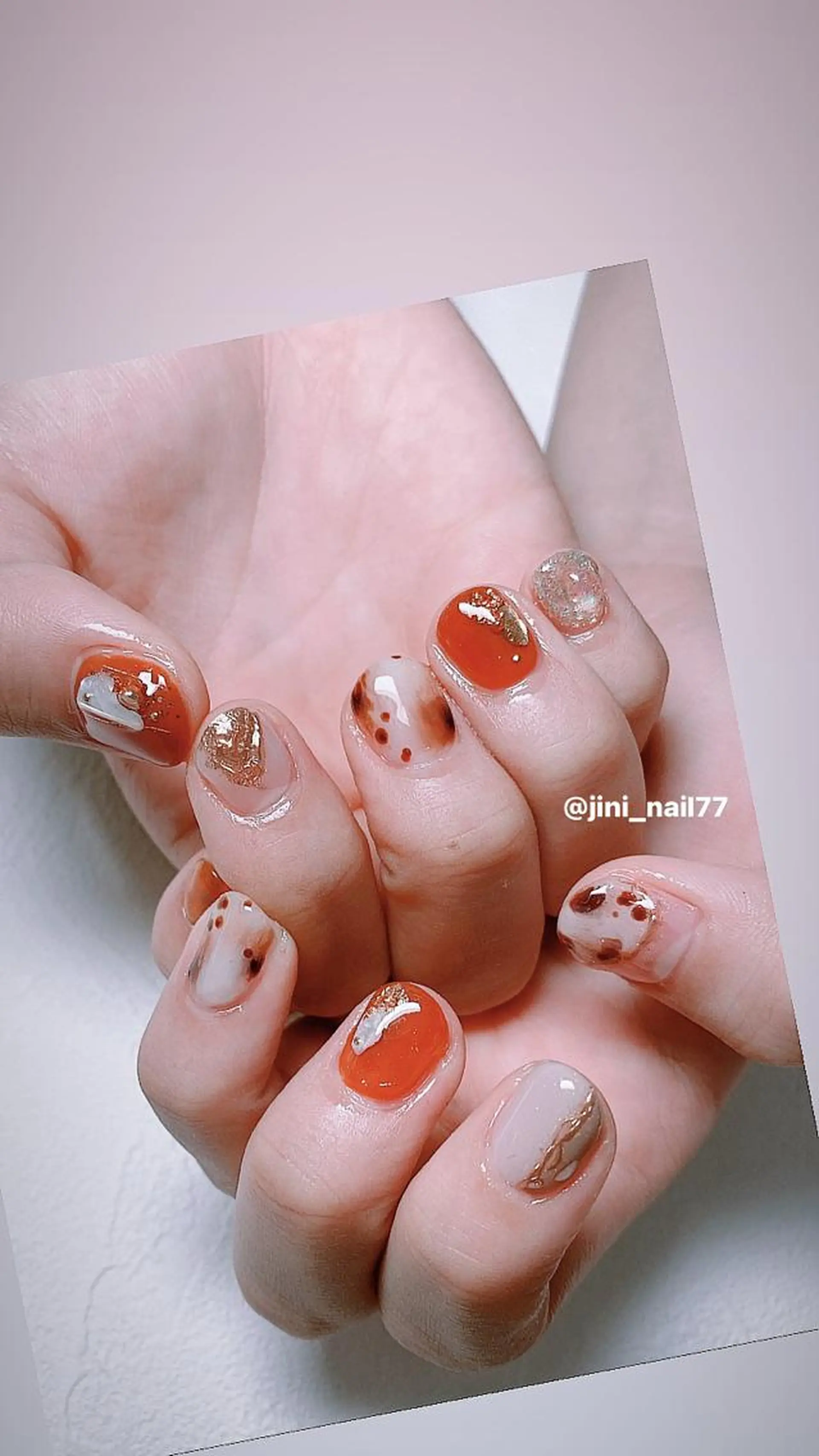 ネイル ハンドネイル JINI NAIL所属・ジニ ネイルのネイルデザイン