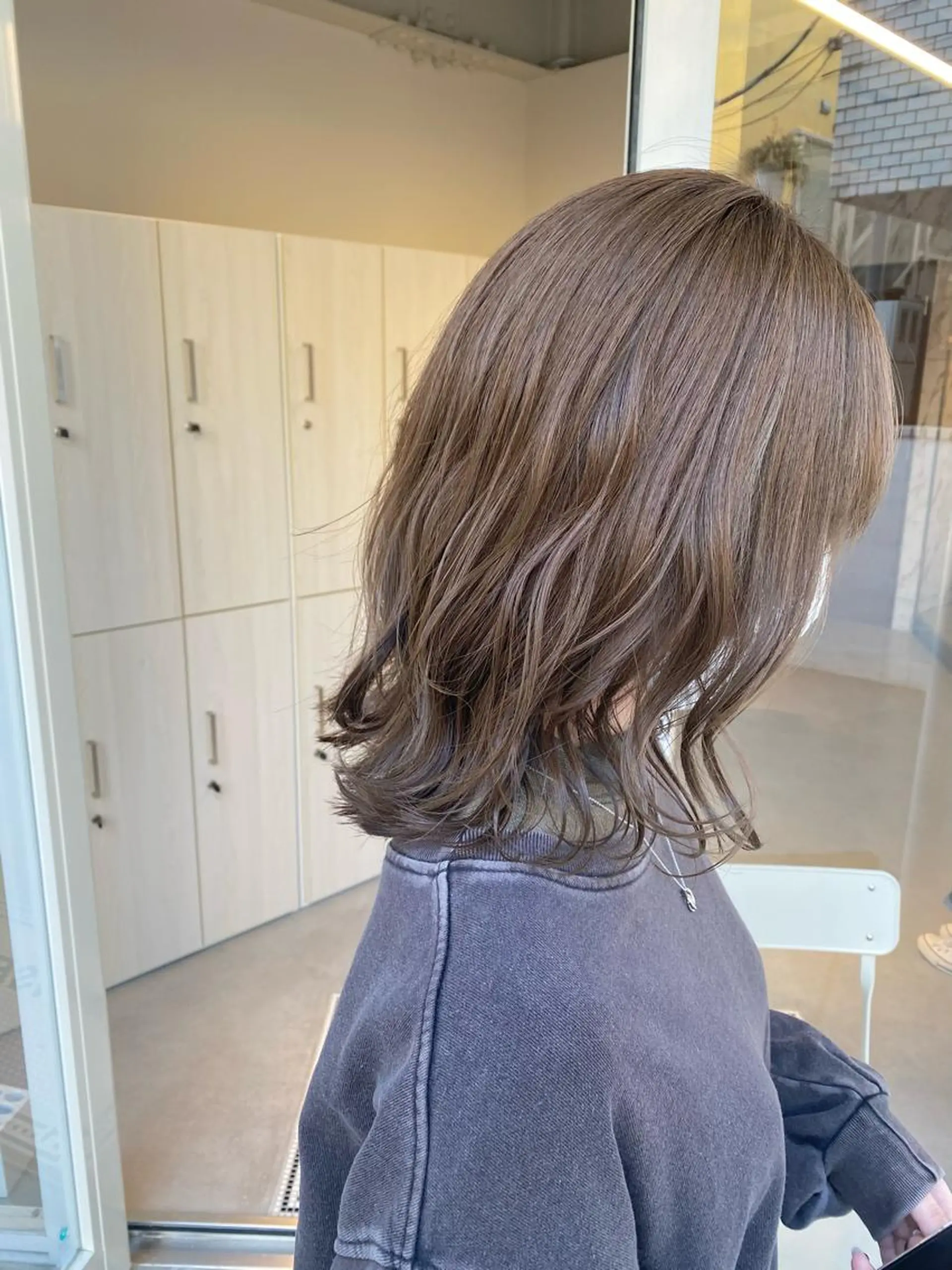 ミディアム カラー アッシュ オリーブアッシュ カット ヘアカラー パーマ トリートメント ❄️中川 慎之介❄️のヘアスタイル