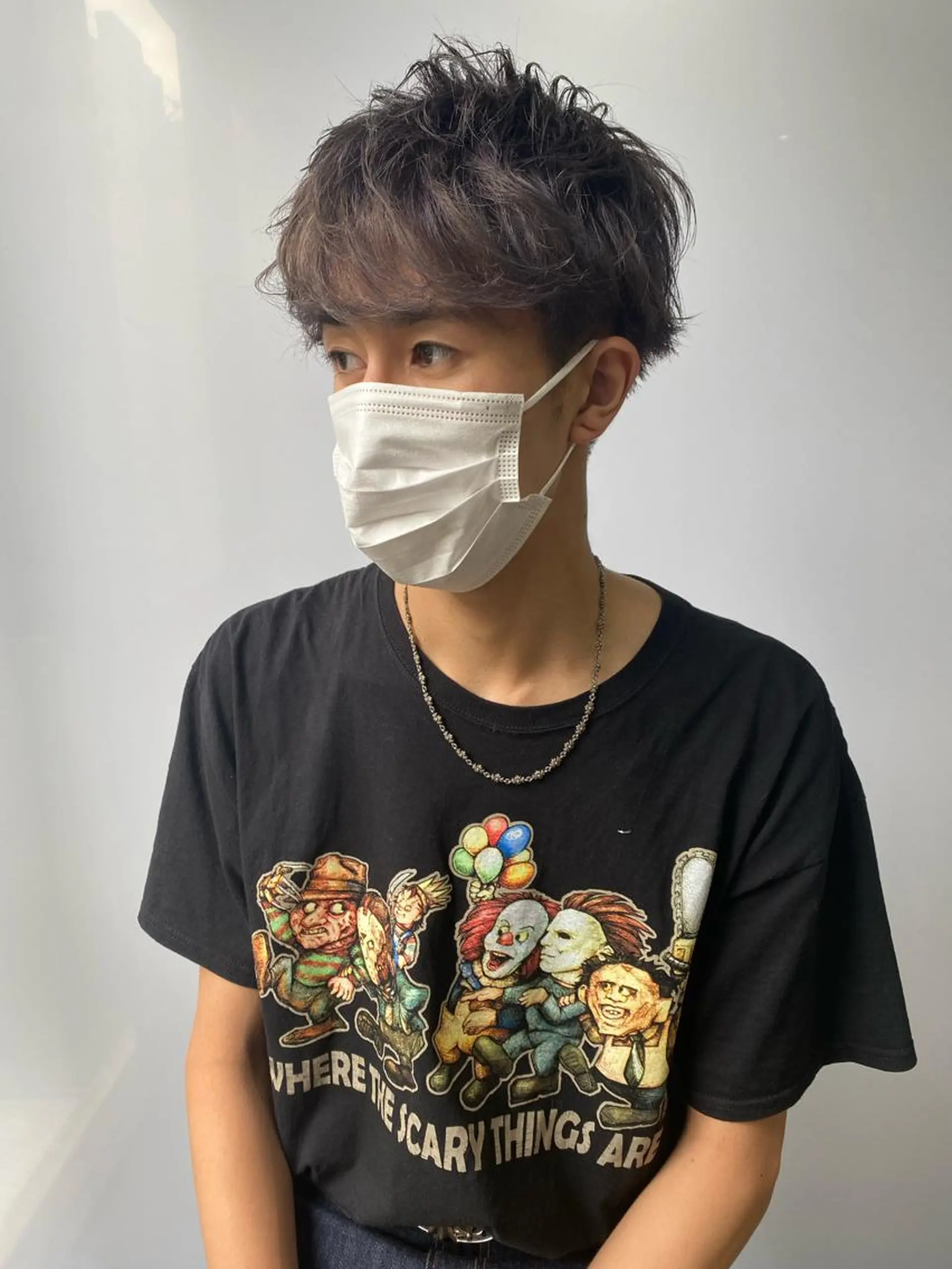 ショート カラー キタダ ヒロキのヘアスタイル