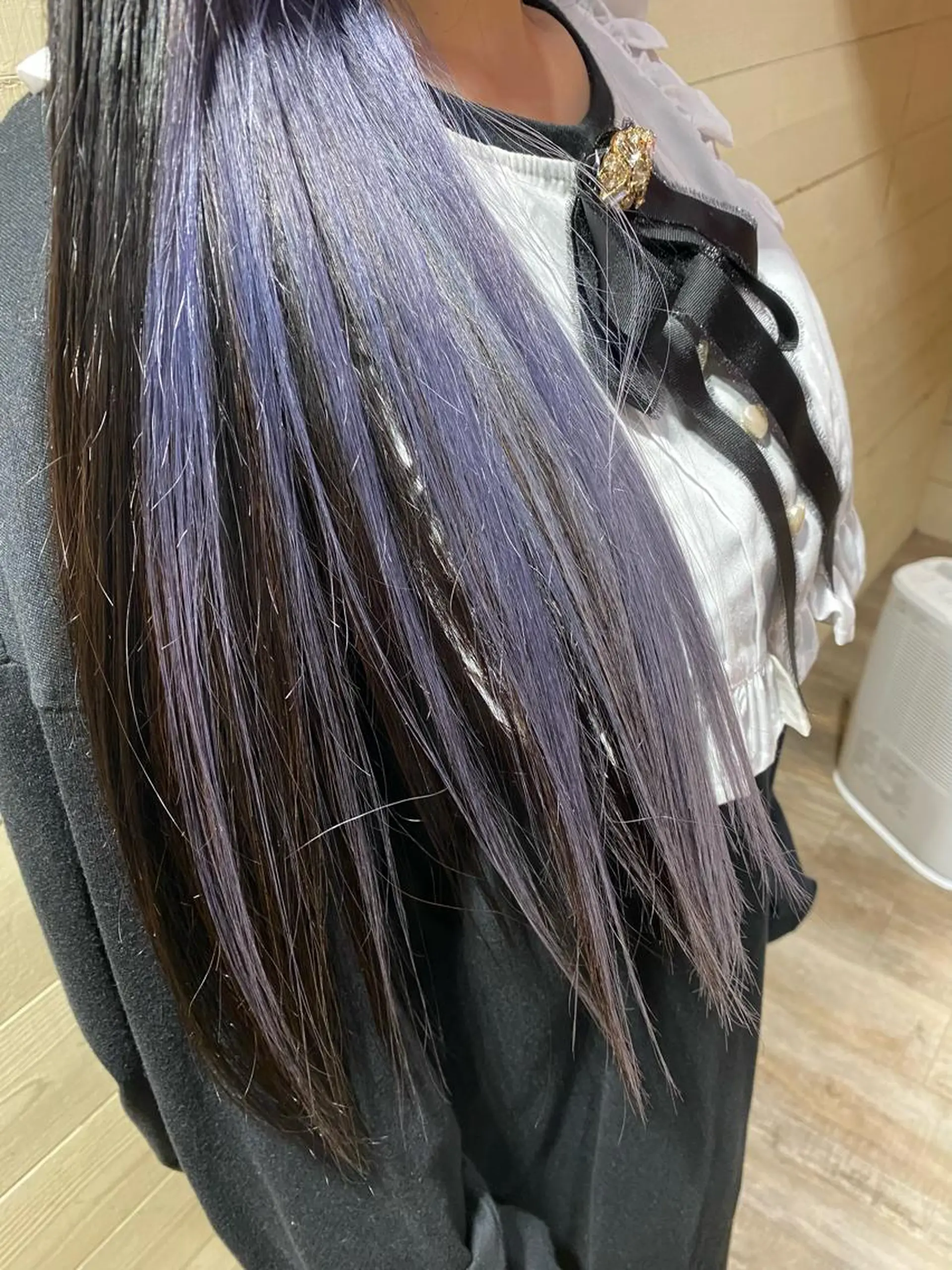 ロング カラー ヘアカラー トリートメント ミズタ マイのヘアスタイル