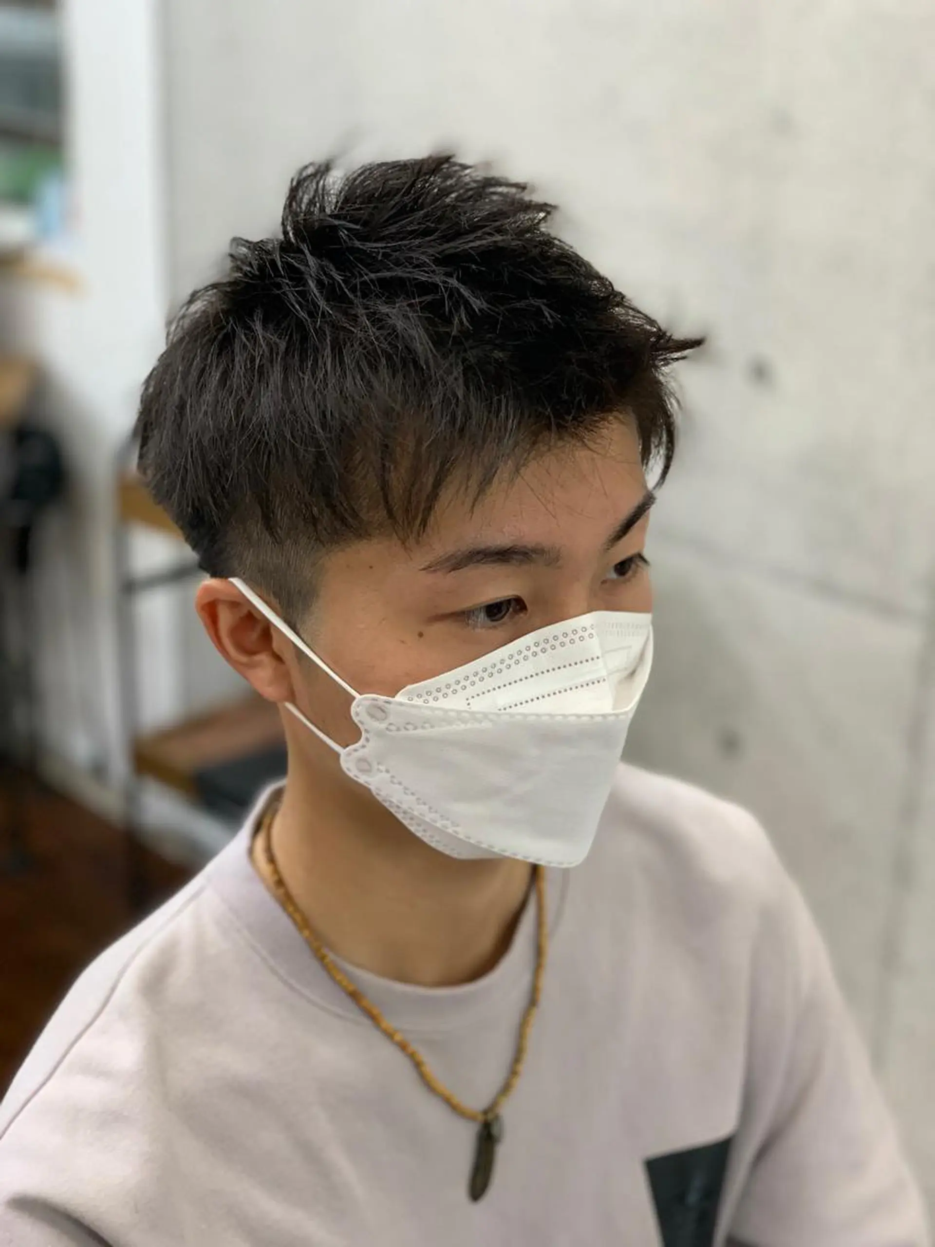 ショート メンズ クセを最大限に活かす メンズパーマ奈良大祐のヘアスタイル