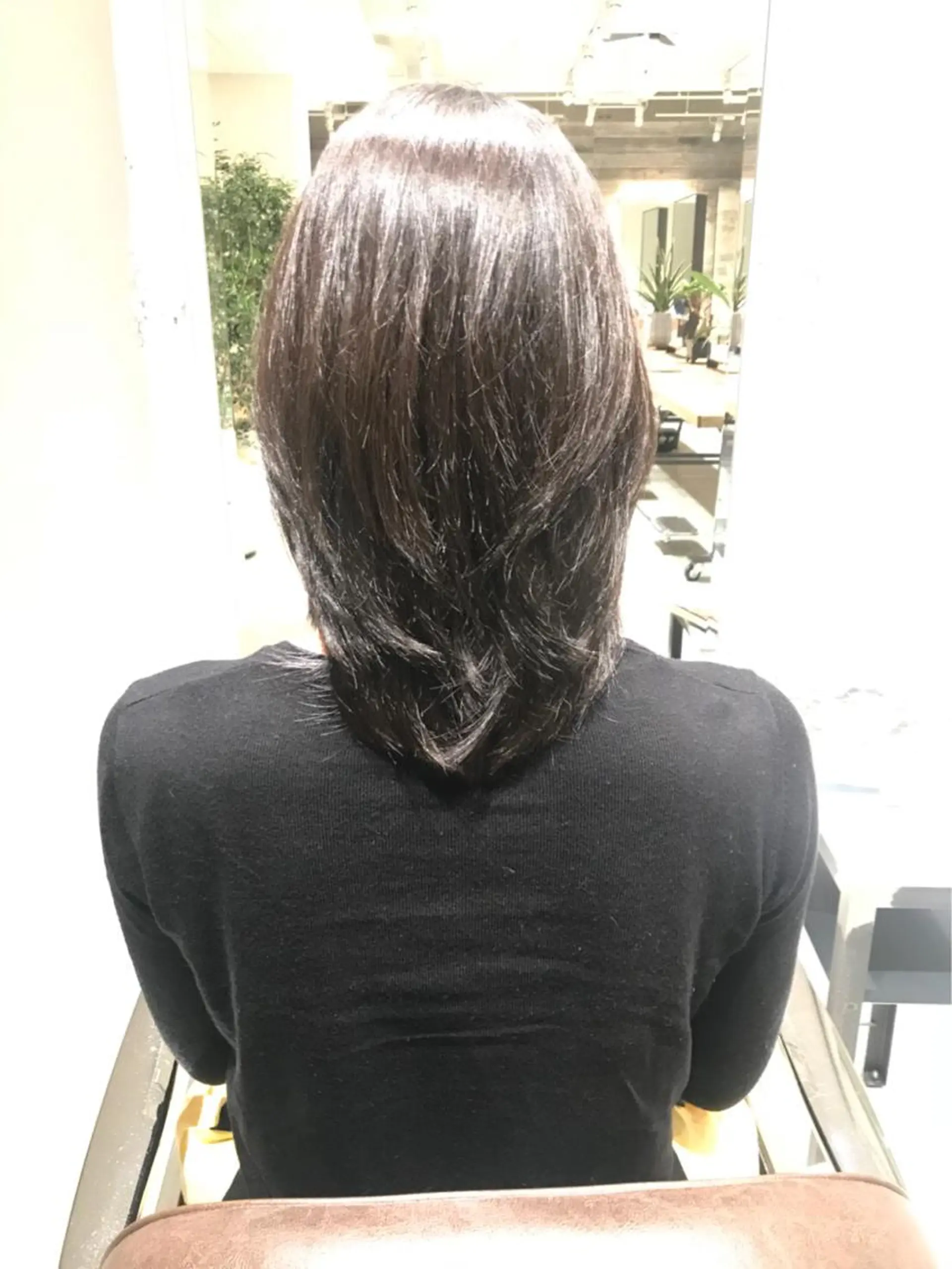 ミディアム カラー espace      de   coiffure所属・門脇 直也のヘアスタイル