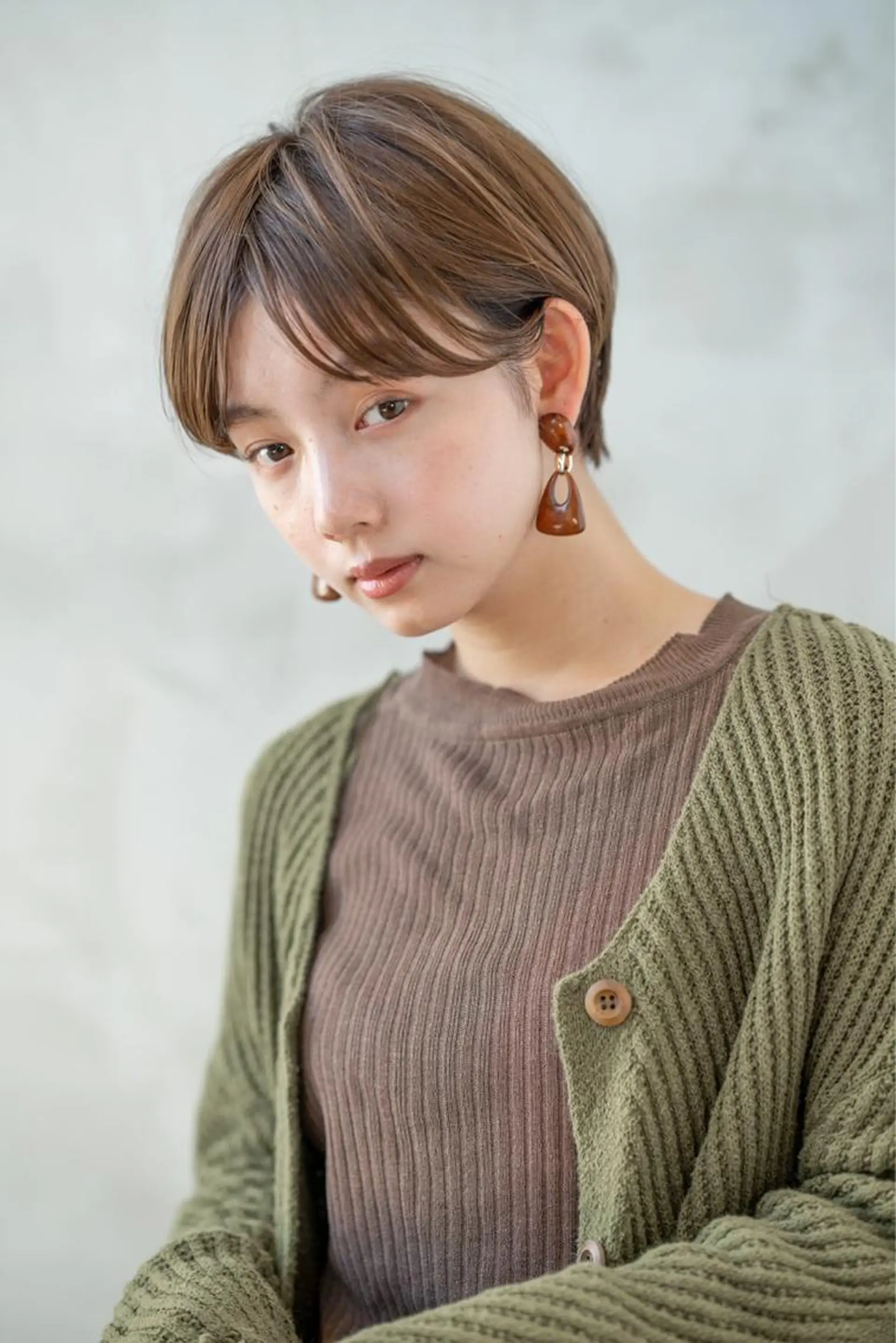 ショート カラー カット ヘアカラー トリートメント 🉐レイヤー/塩見 弘樹🉐渋谷のヘアスタイル