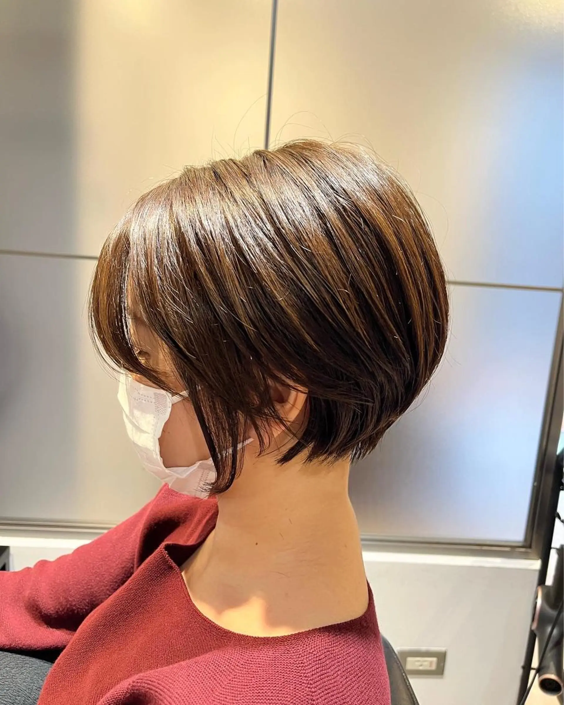 ショート カラー ショートボブ ボブ ショートヘア カット ヘアカラー トリートメント 🌈透明感カラー🌈 🌟吉田祐介🌟のヘアスタイル