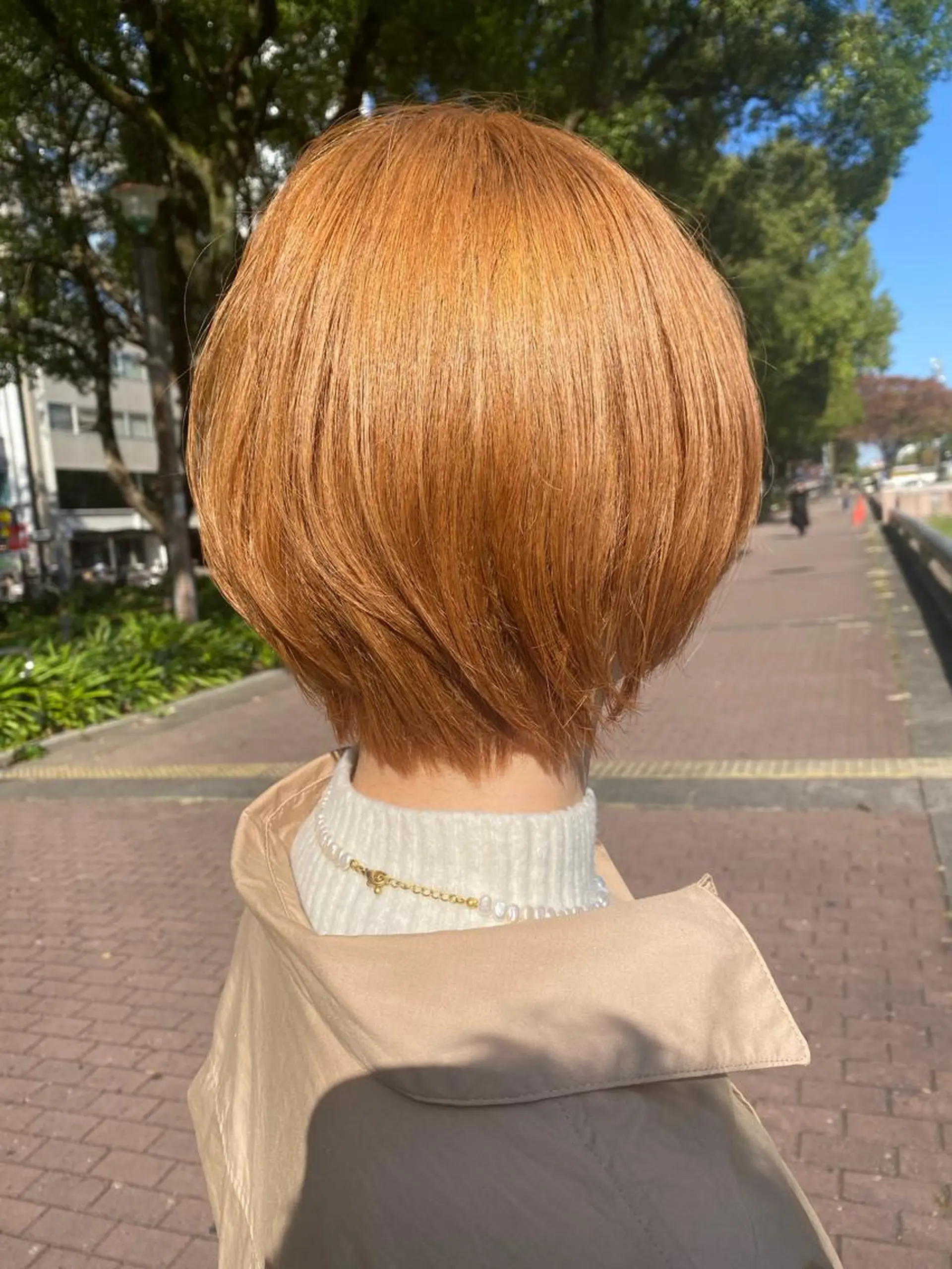 ショート benji所属・名駅/ブリーチカラー /レイヤー/髪質改善のヘアスタイル