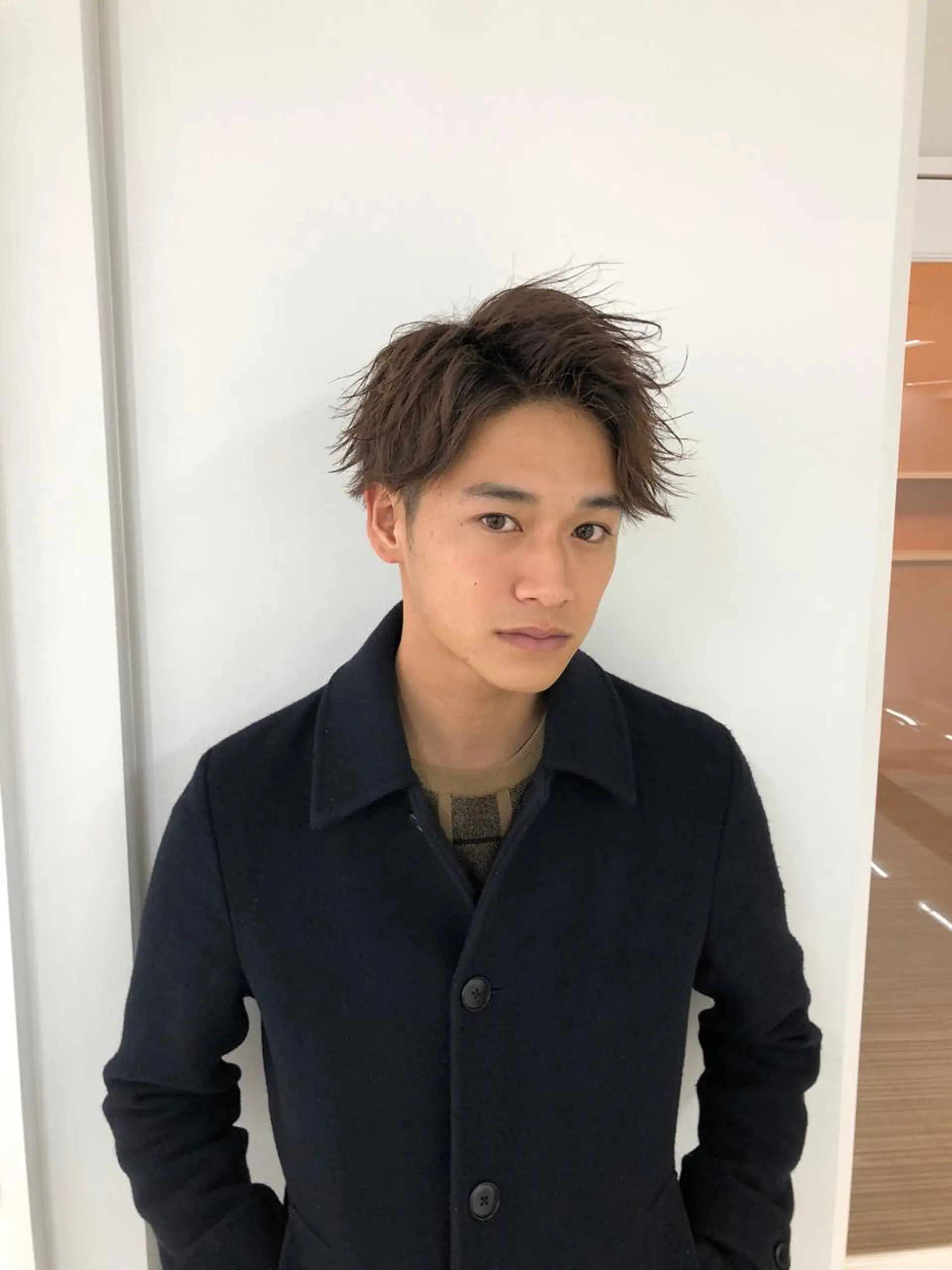 カラー パーマ メンズ カット ヘアカラー パーマ 💈大人の渋髪💈 店長　大橋侑弥のヘアスタイル