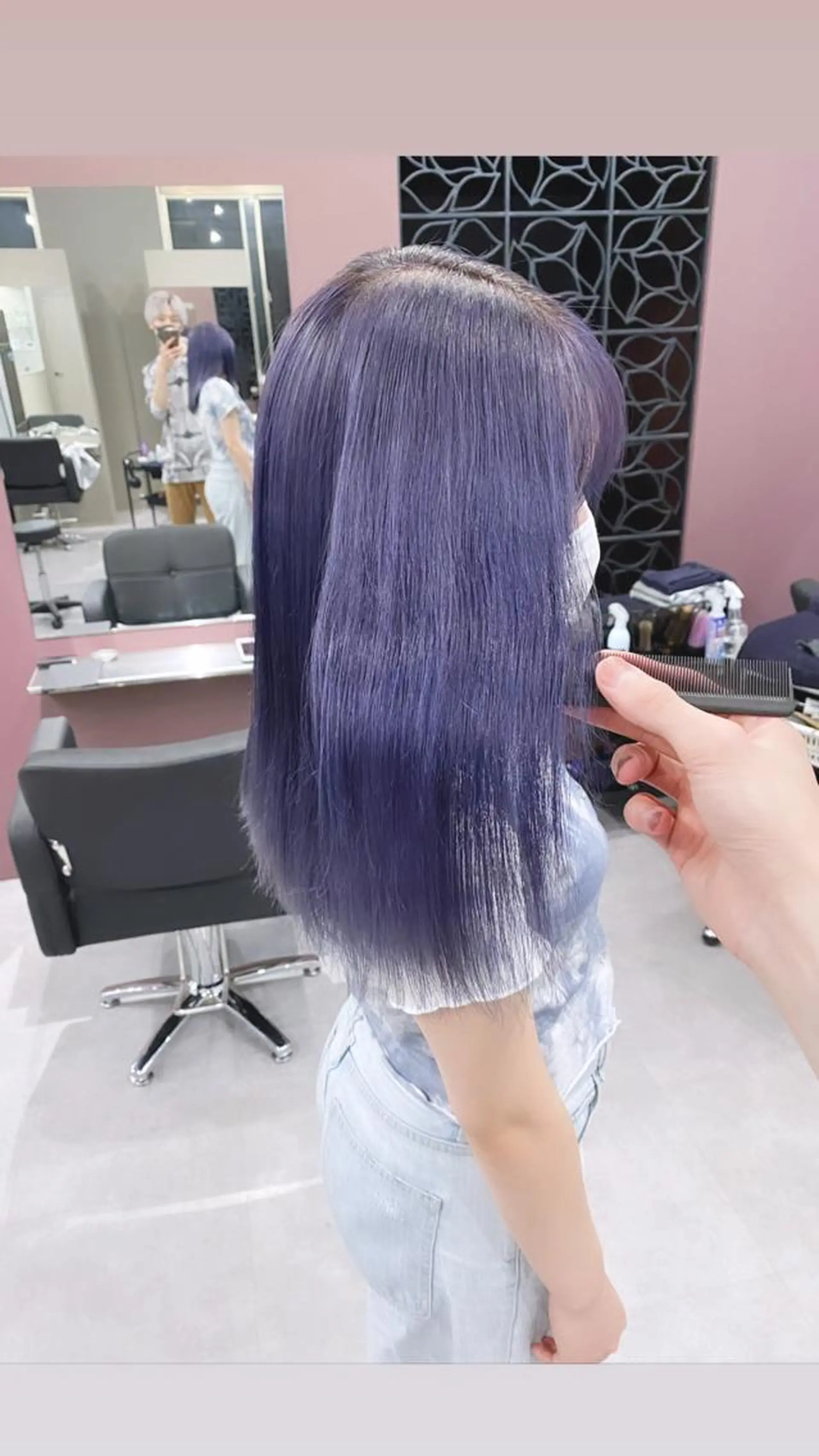 カラー ダブルカラー ハイトーンカラー Via officialのヘアスタイル