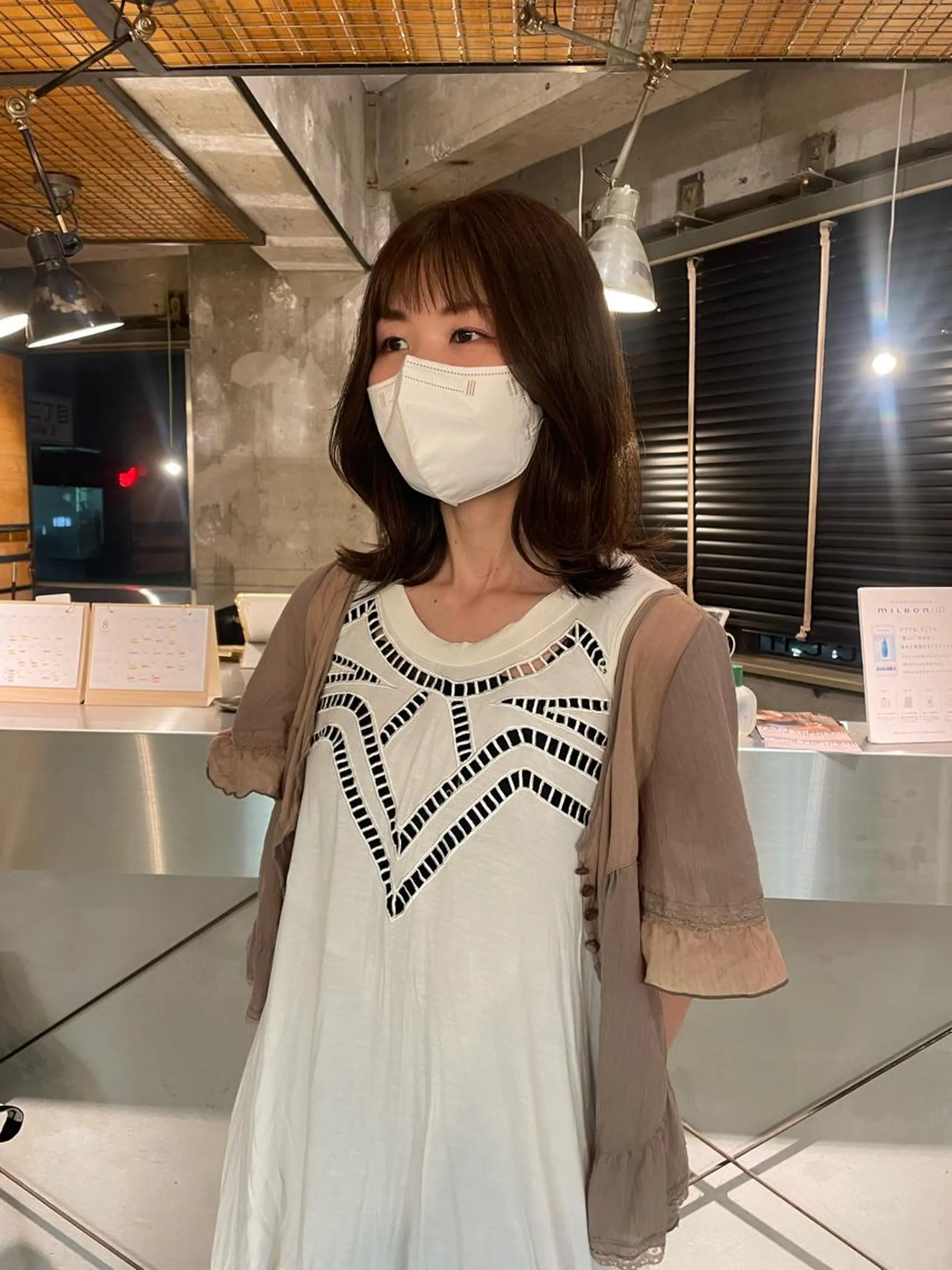 ミディアム カラー ブラウンカラー トリートメント ショートカット募集中 /NAGISAのヘアスタイル