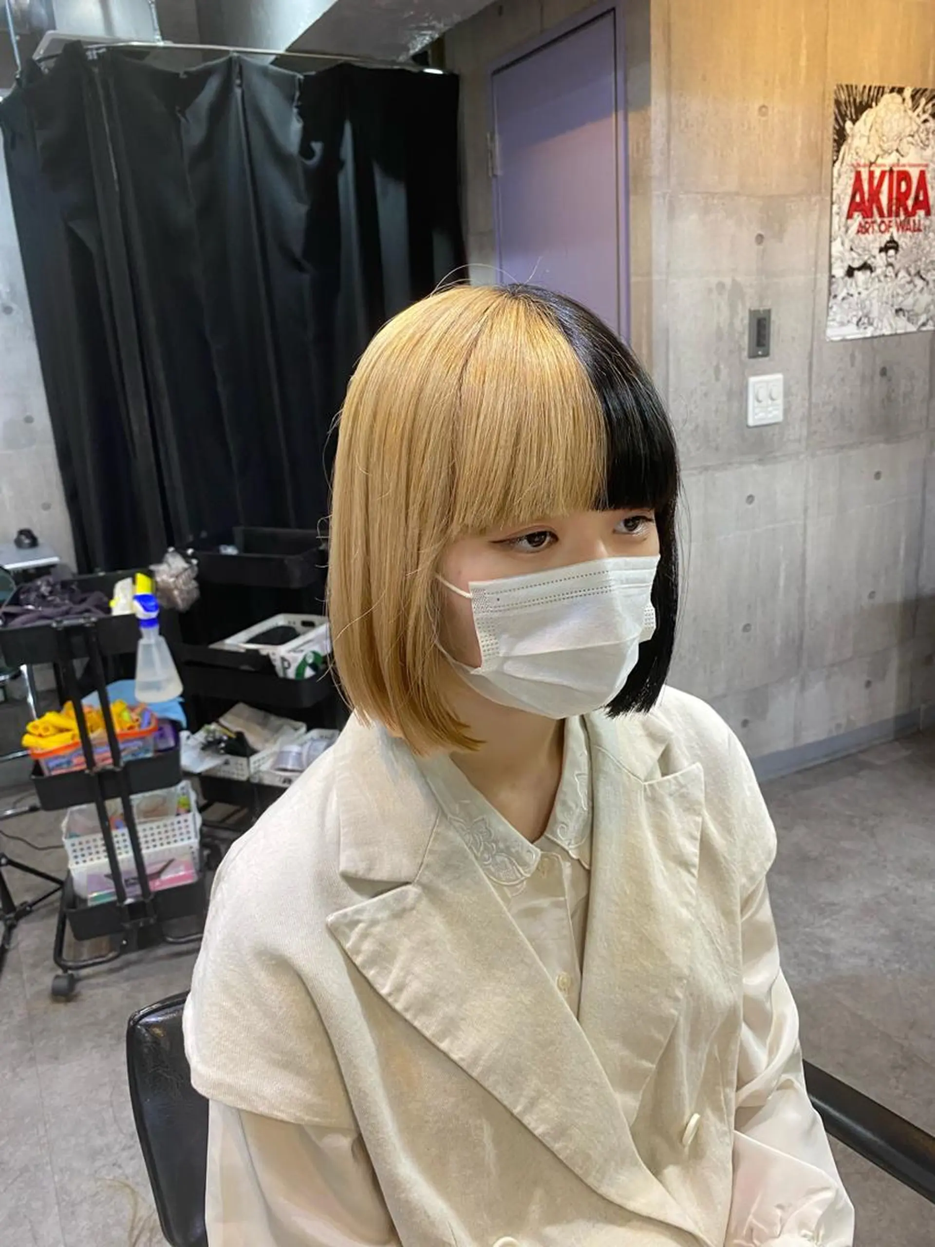 ミディアム カラー ヘアカラー 艶髪サラサラカラー 🌈前原健吾のヘアスタイル