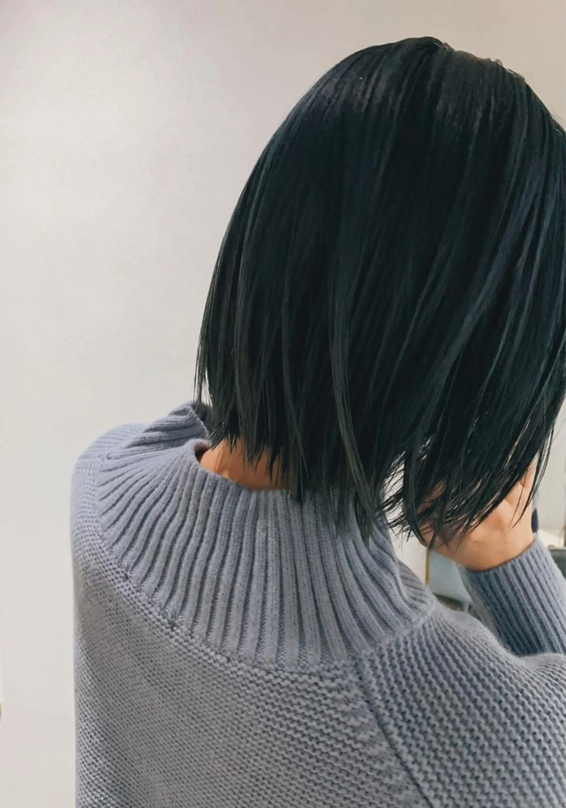 ショート カラー ボブパーマコテ巻き風 パーマNo1深江秀平のヘアスタイル