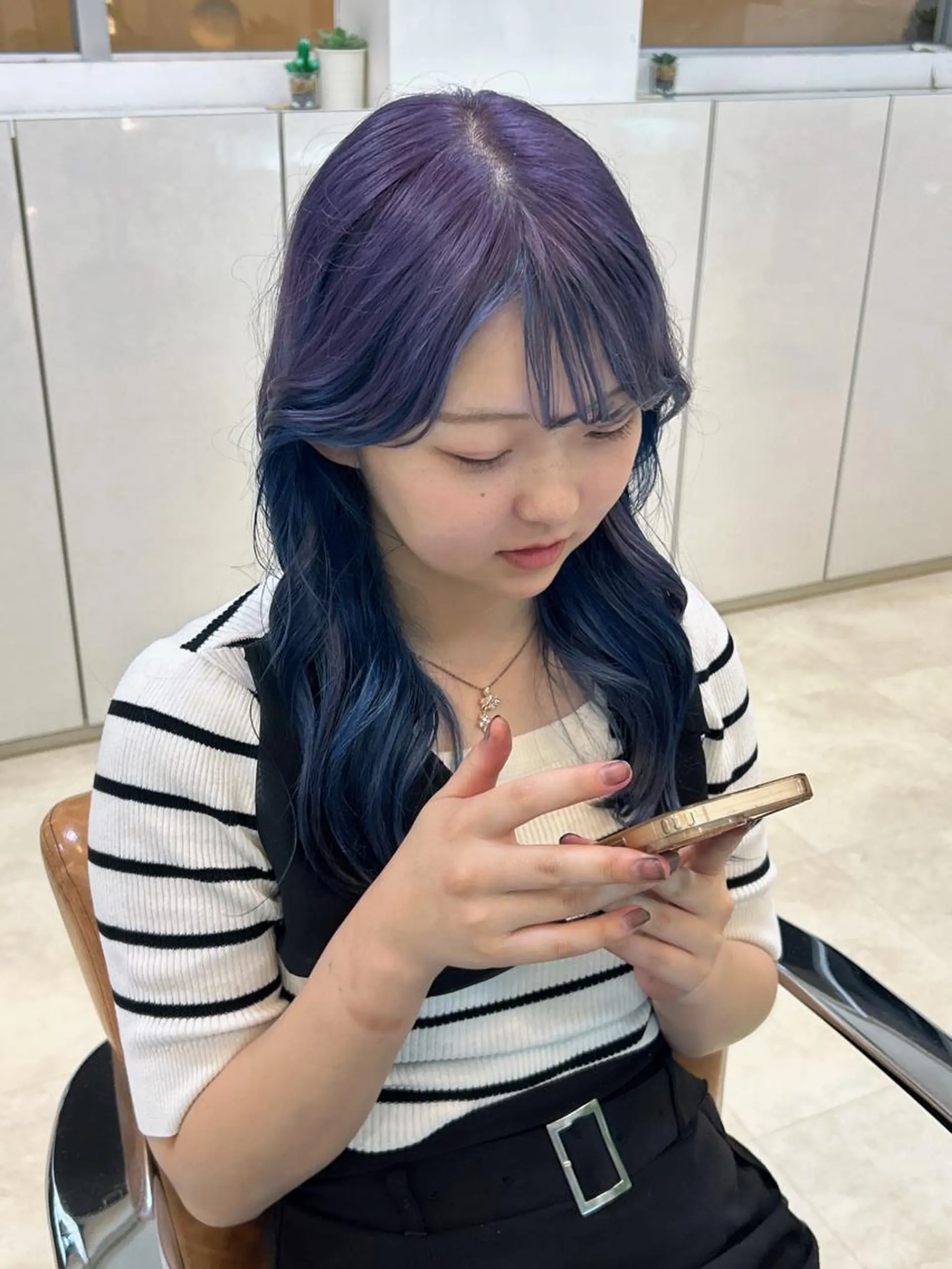 ロング ヘアカラー メンズ特化 kazukiのヘアスタイル