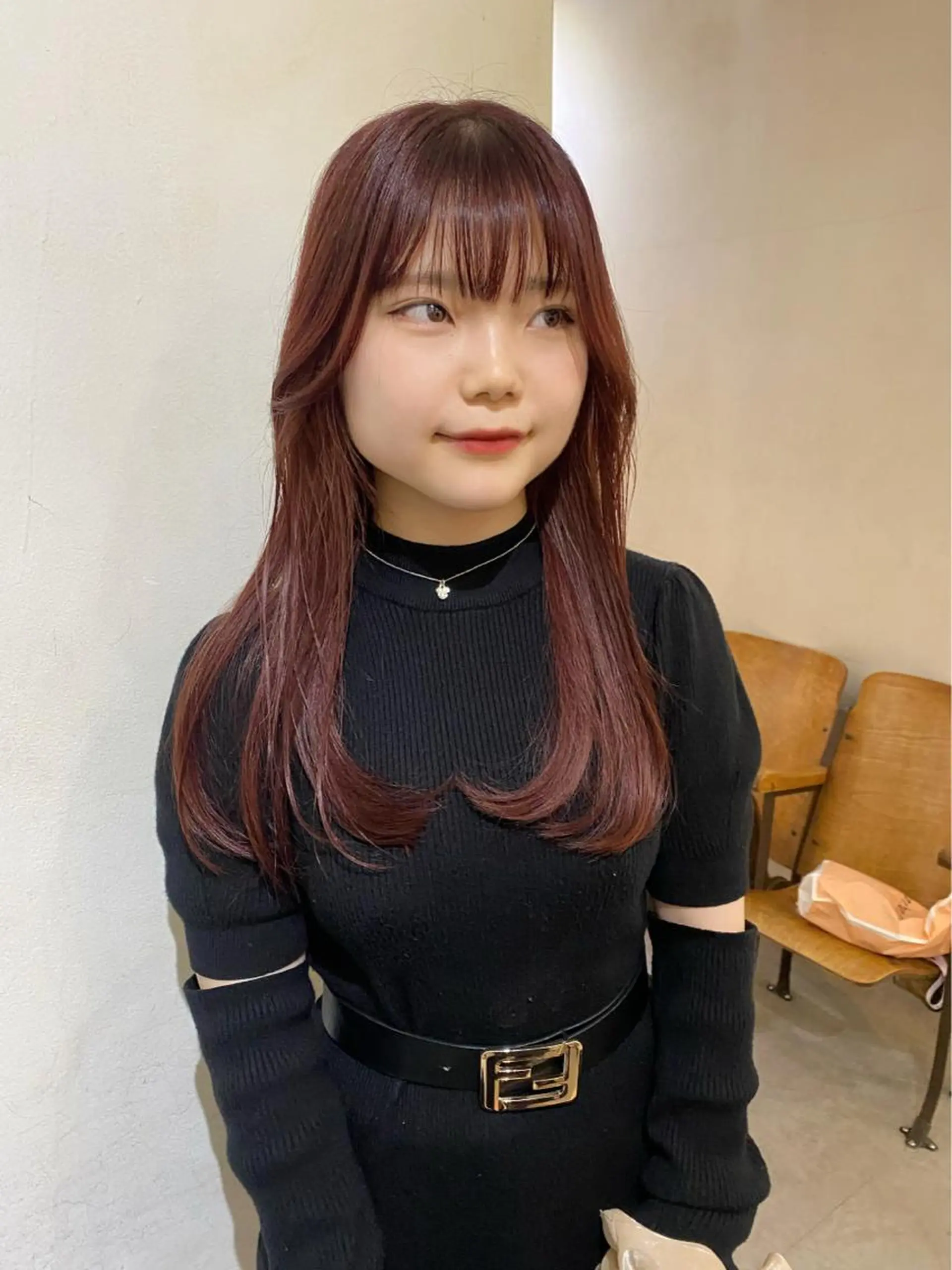 ロング カラー ブラウンカラー レッドカラー MINX【青山店】所属・asuka/似合わせ /レイヤー/暖色のヘアスタイル