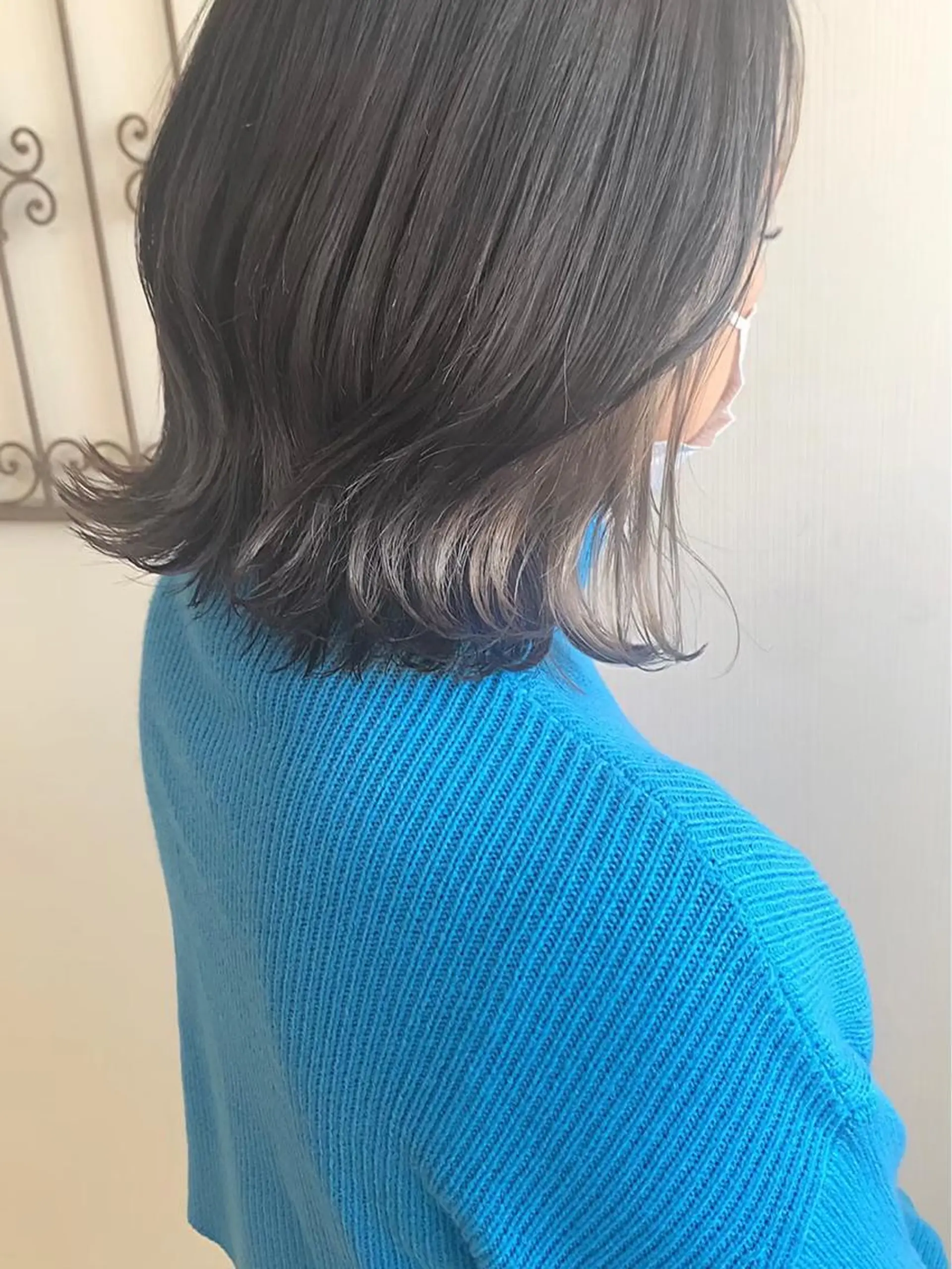 カラー 🩶韓国艶髪🇰🇷 下本夕綺のヘアスタイル