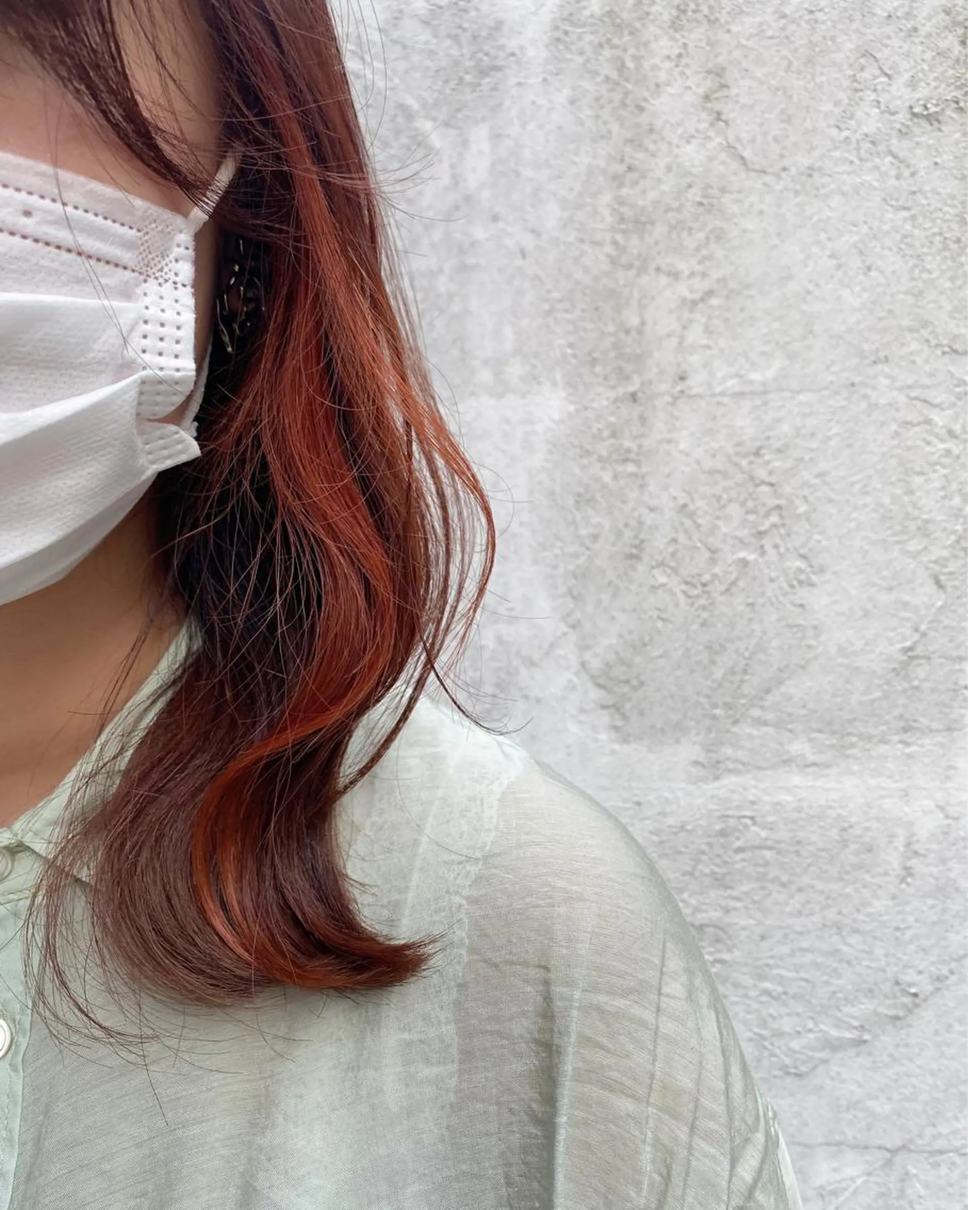 ミディアム カラー ヘアアレンジ satsuki 暖色・ブラウンカラーのヘアスタイル