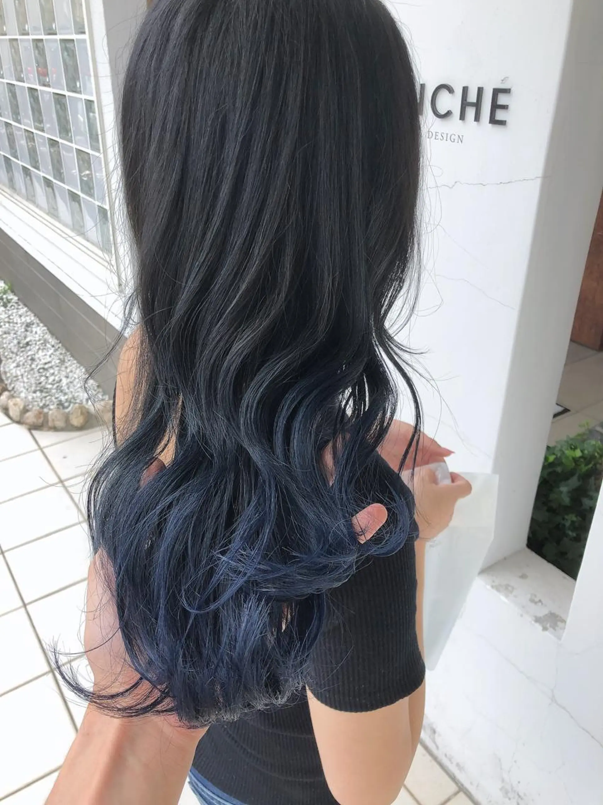 セミロング カット ヘアカラー トリートメント 具志 正太のヘアスタイル