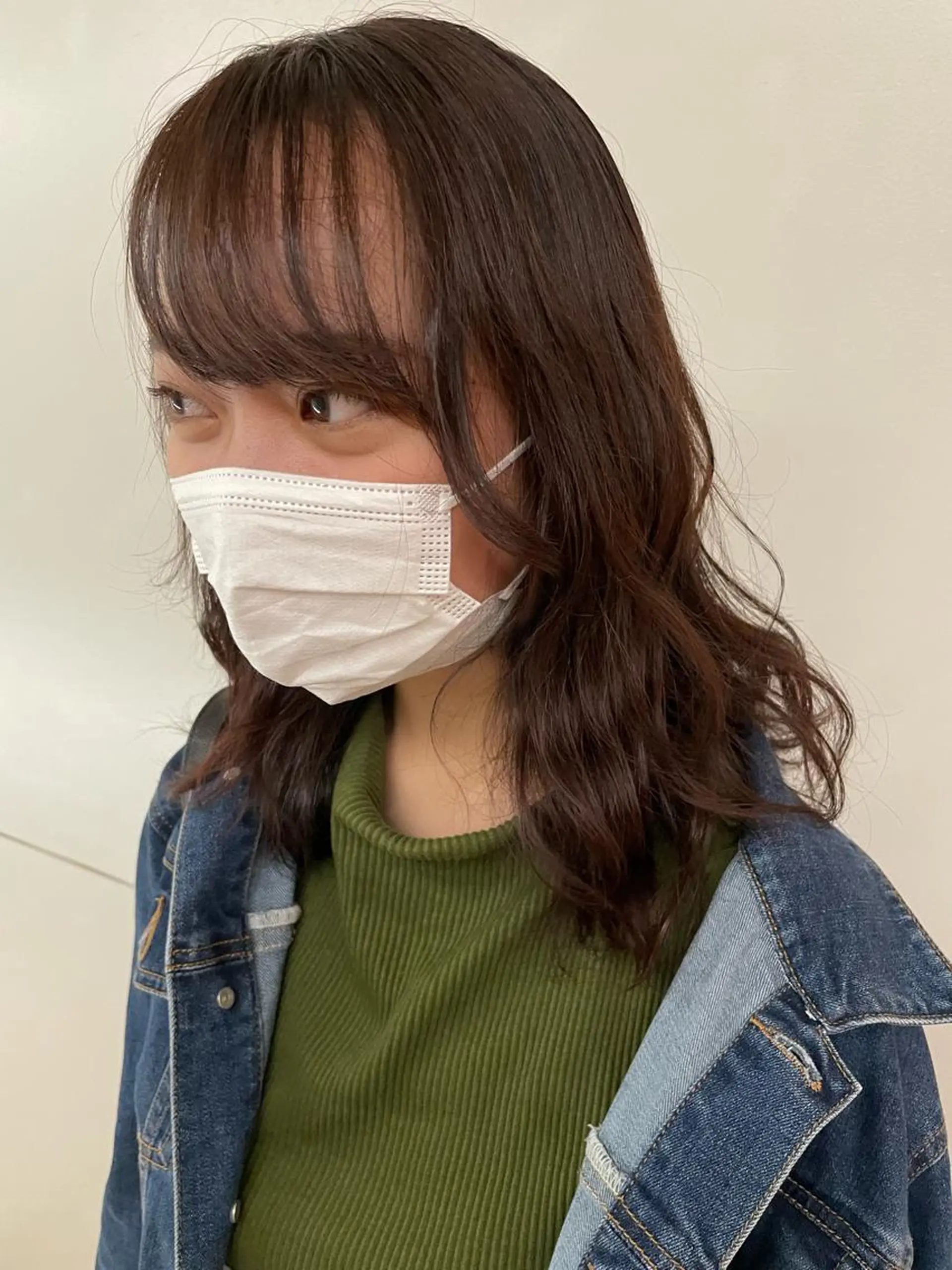 セミロング カラー ブラウンカラー ピンクカラー ピンクブラウン CLALA sakae  LA.DONNA group所属・🌸 Miyuのマツエク・マツパデザイン