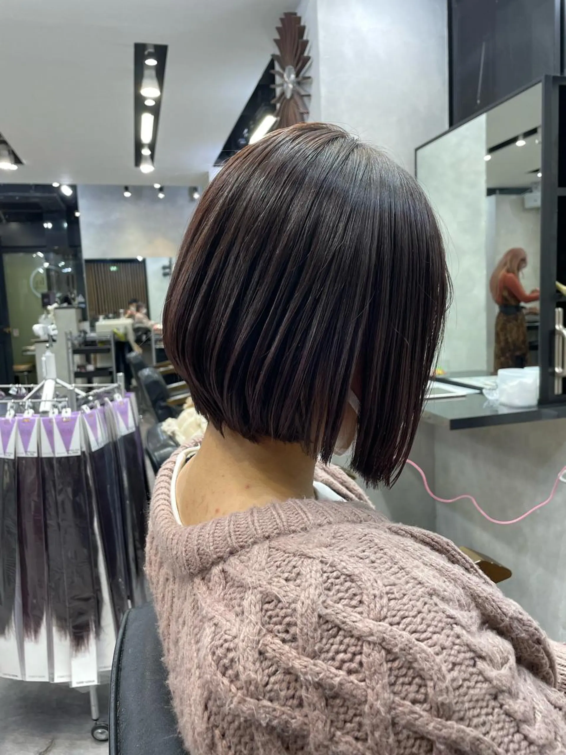 ショート 前下がりボブ ボブ 👑最高級エクステ 👑新宿/タイセイのヘアスタイル