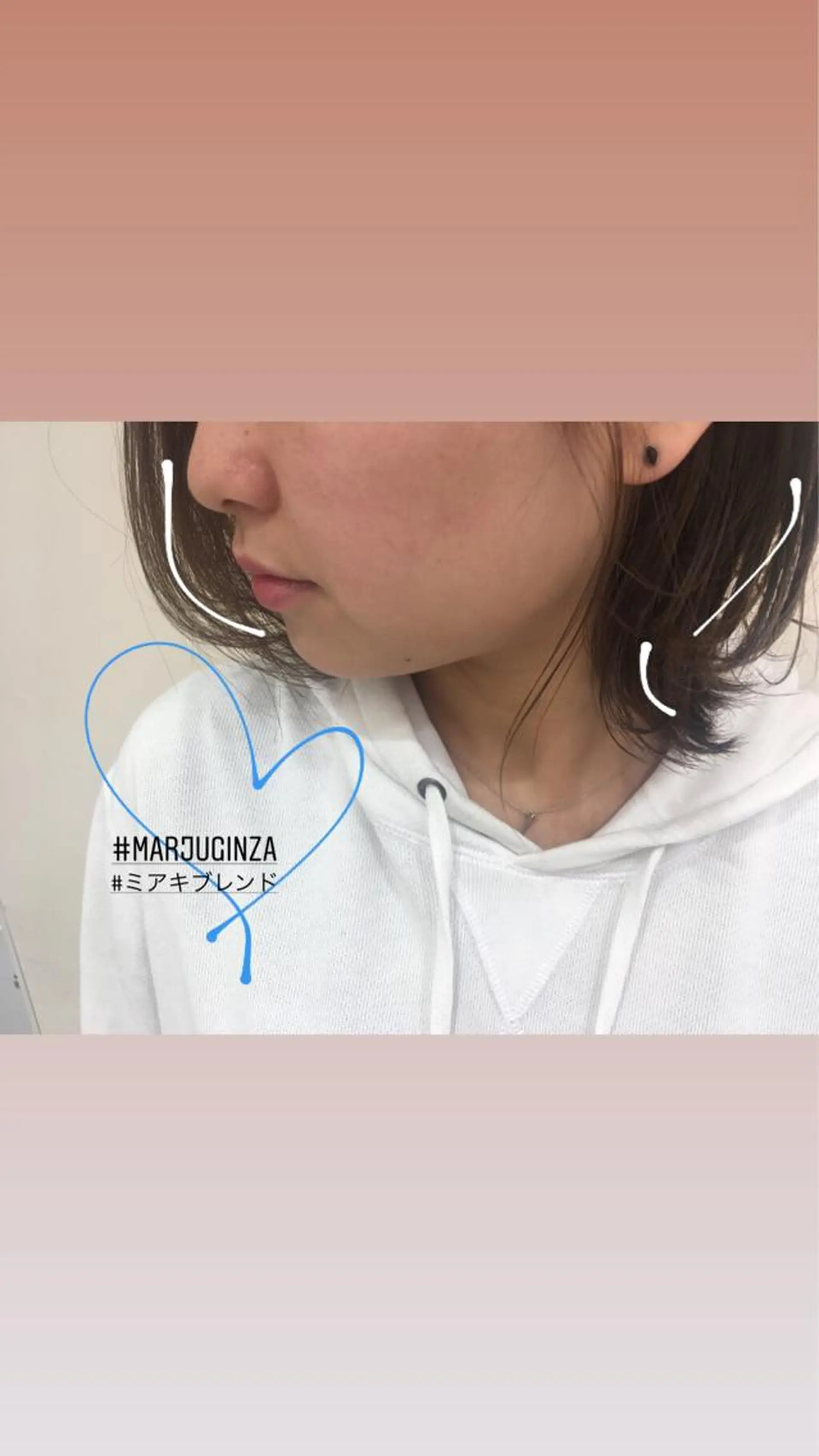 ショート カラー パーマ ヘアアレンジ メンズ キッズ ネイル マツエク・マツパ 💎耳ツボジュエリー ×銀座美容室💎のヘアスタイル