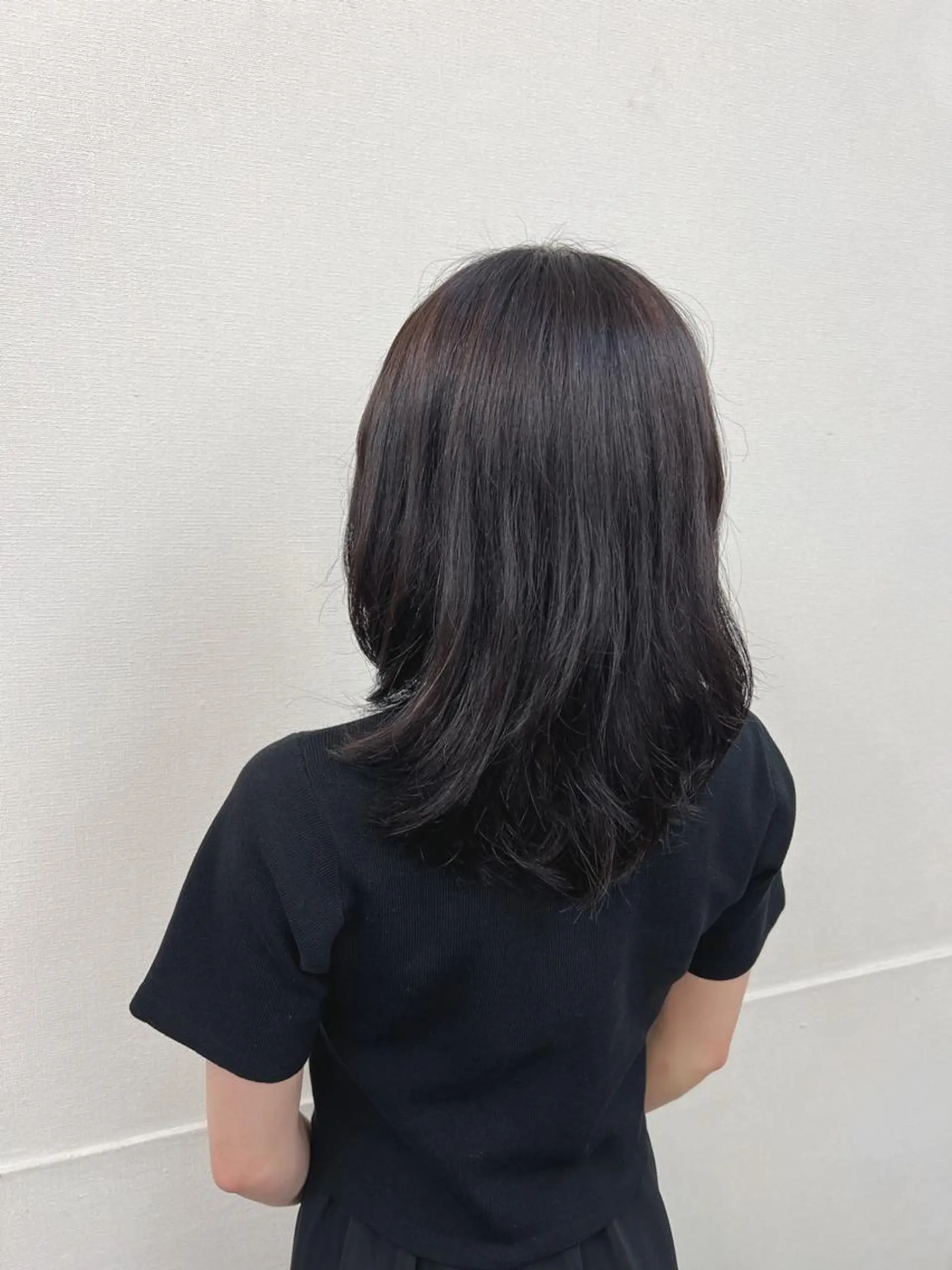 ミディアム レイヤーカット IN∞hair/ インヘアー/下伊福店のヘアスタイル