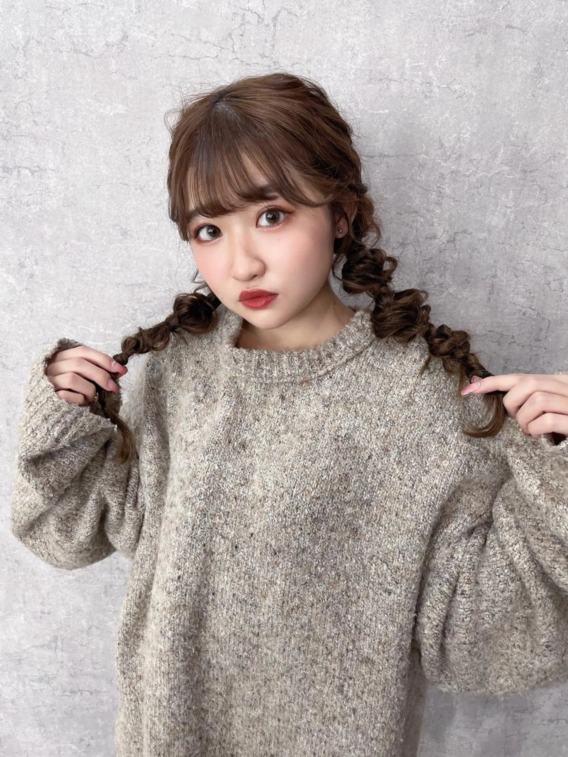 セミロング ヘアセット 袴田 伊代のヘアスタイル