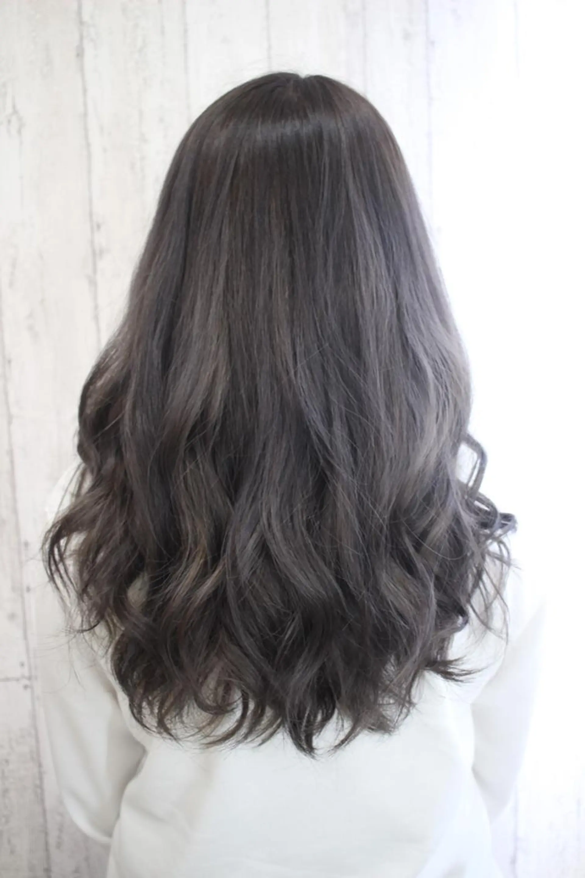 ロング カラー チビ編み込みエクステ シールEXどぅ〜すのヘアスタイル