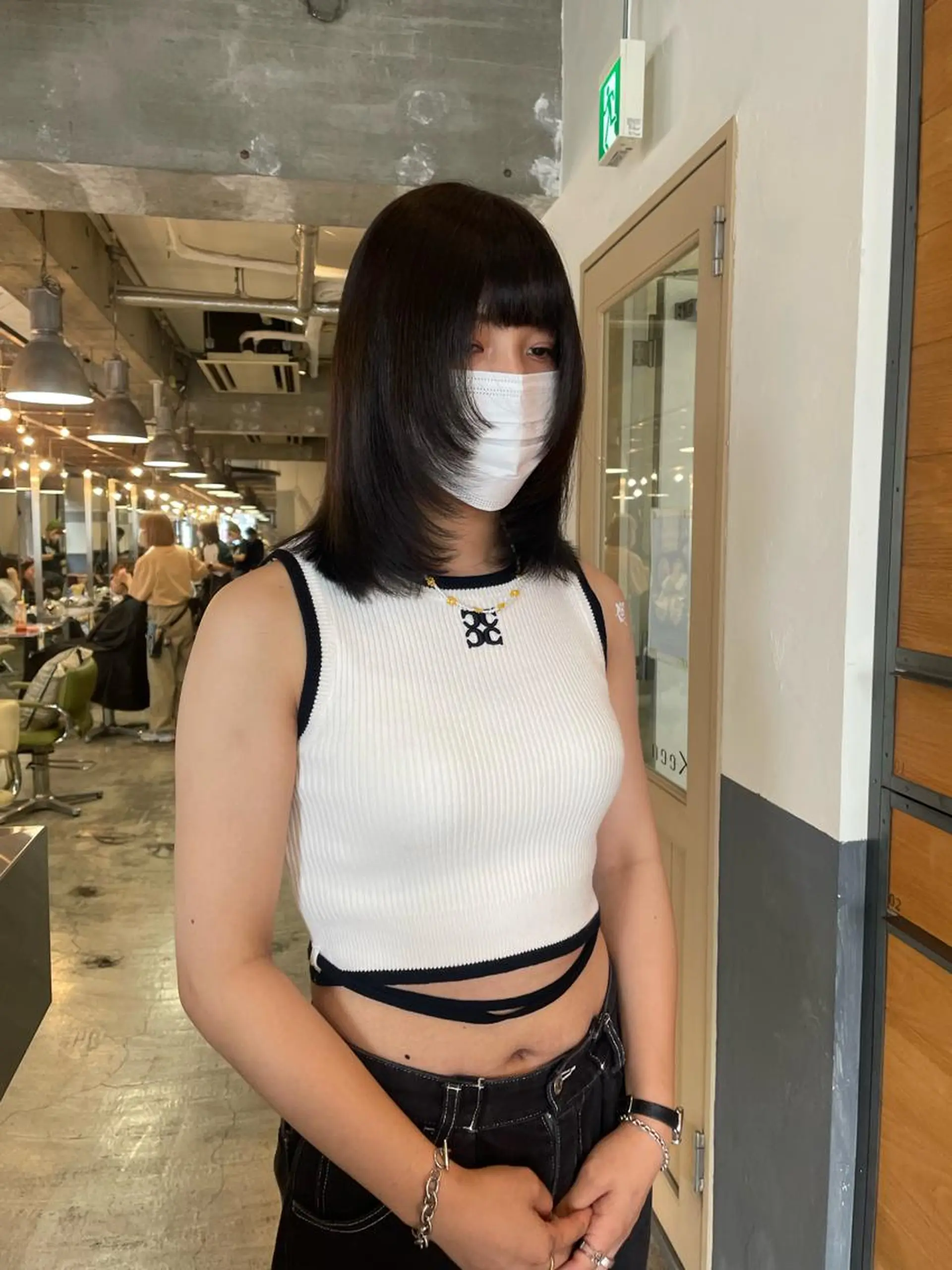 ミディアム カラー カット ヘアカラー ショートカット募集中 /NAGISAのヘアスタイル