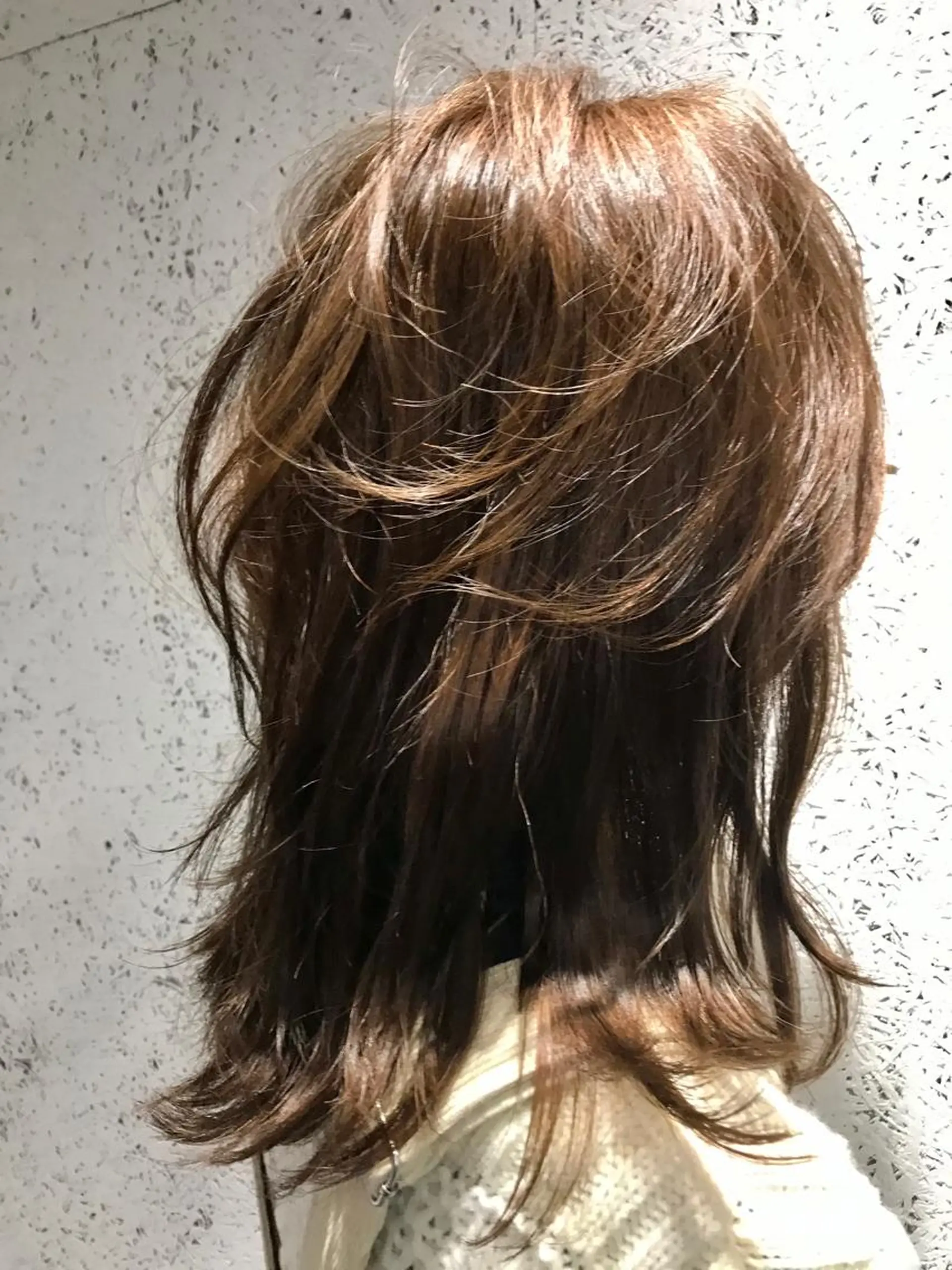 セミロング カラー steed tokyo所属・KOOKI スティードトーキョーのヘアスタイル