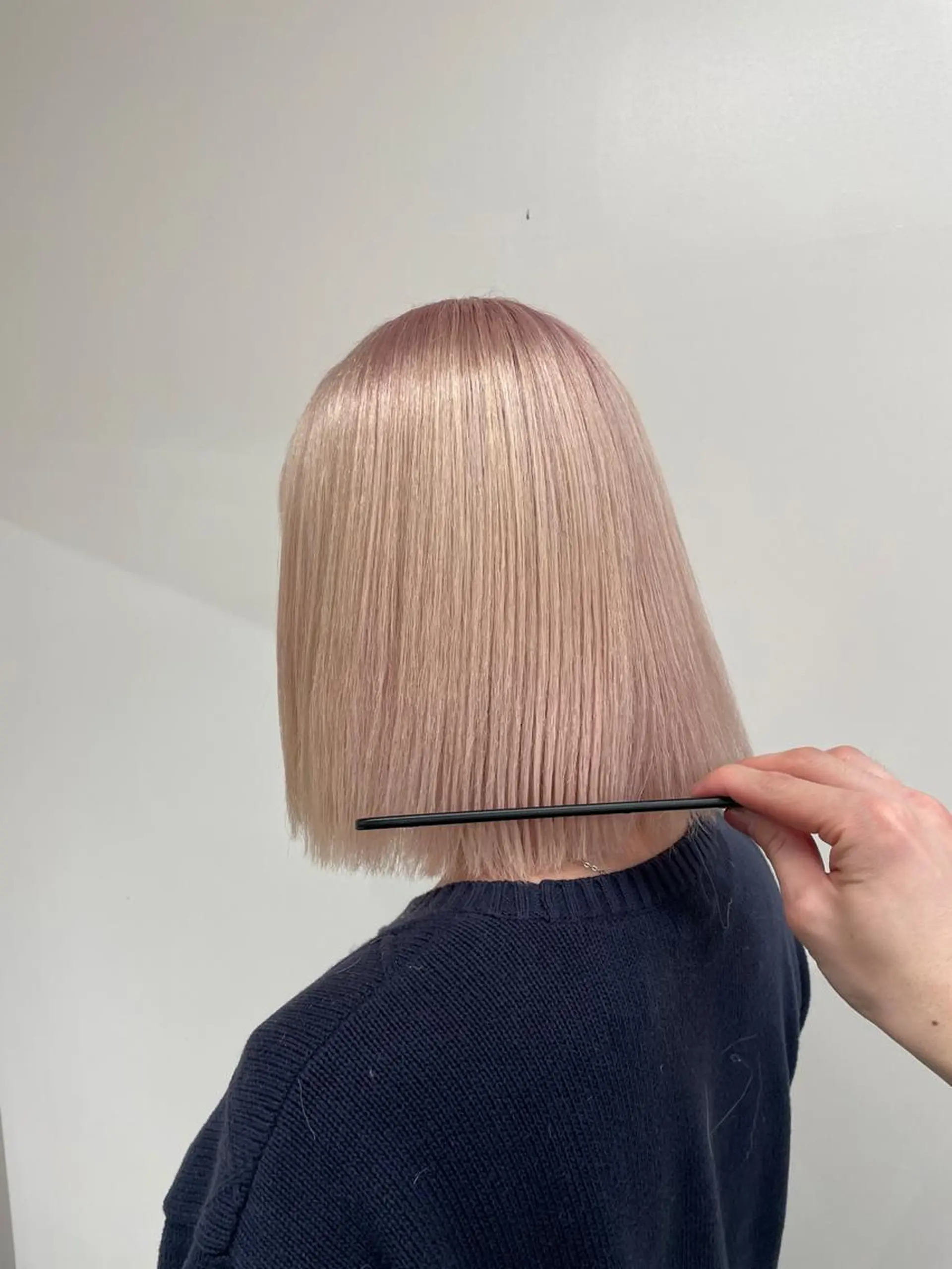 ミディアム カラー laff 新宿所属・ボブ/ケアパーマ/ レイヤー/縮毛矯正のヘアスタイル