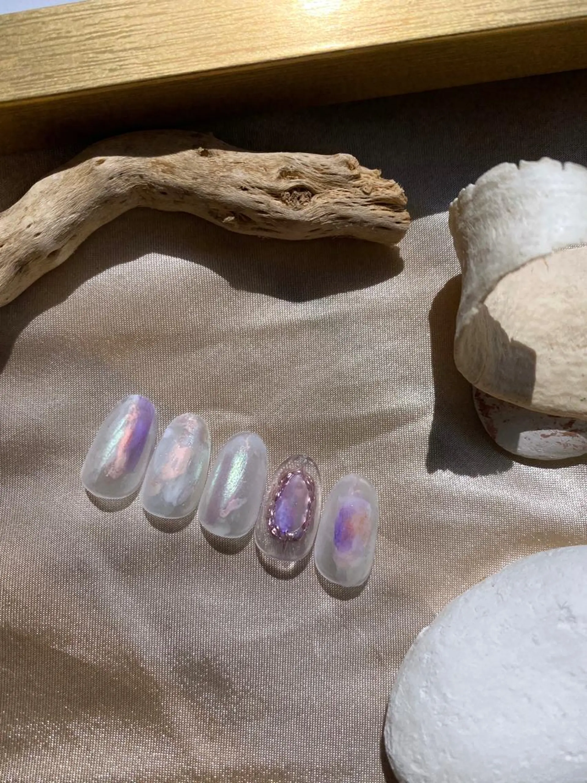 ネイル アートネイル ハンドネイル 🌿Charme🌿 MAIのネイルデザイン