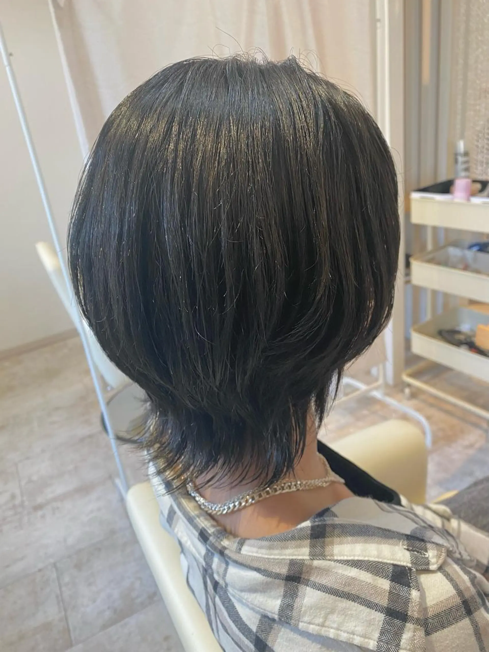 ミディアム カラー ヘアアレンジ Design Color🐰アユミのヘアスタイル