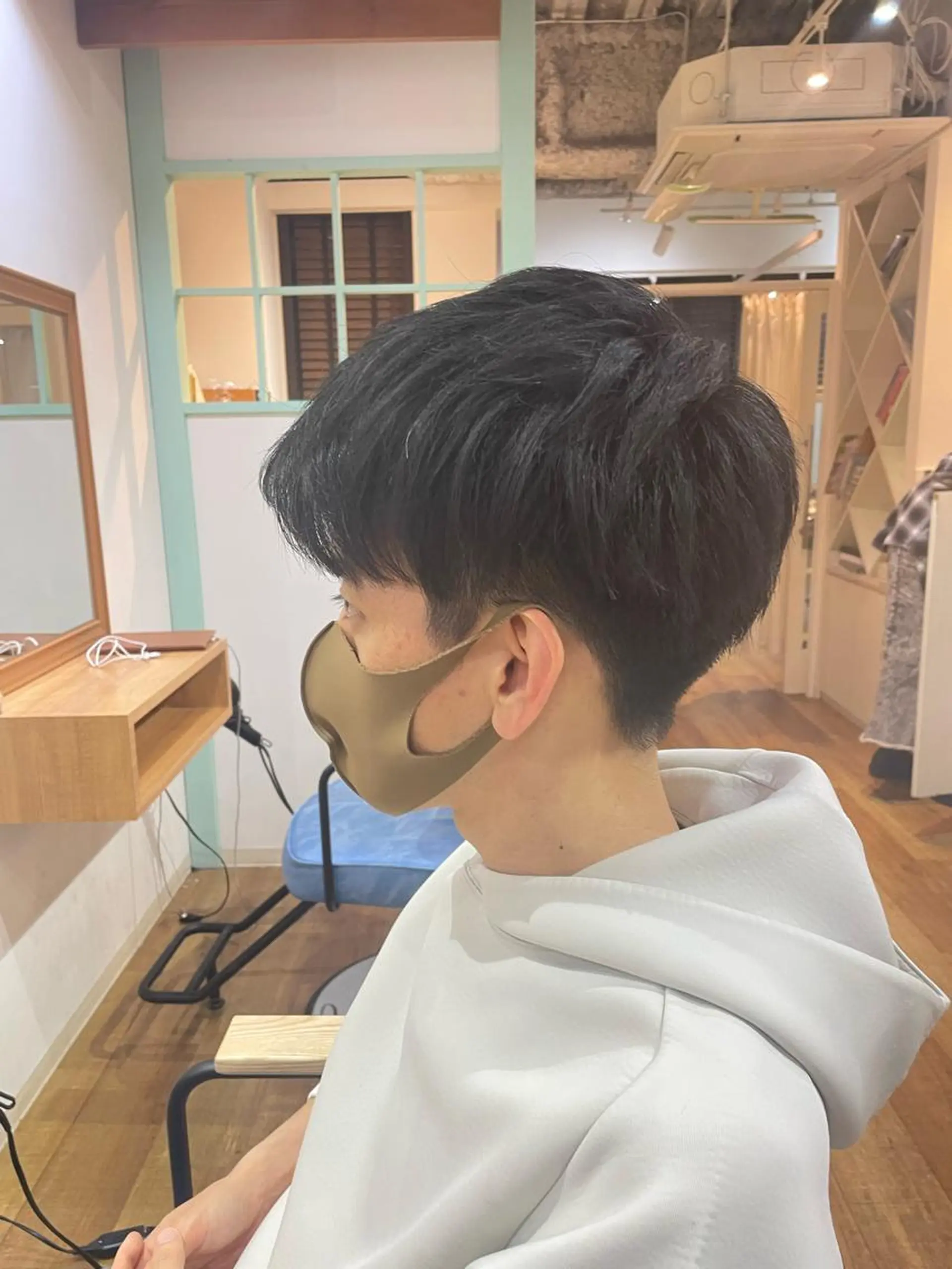 メンズ カット ヘアカラー いいの ひかりのヘアスタイル