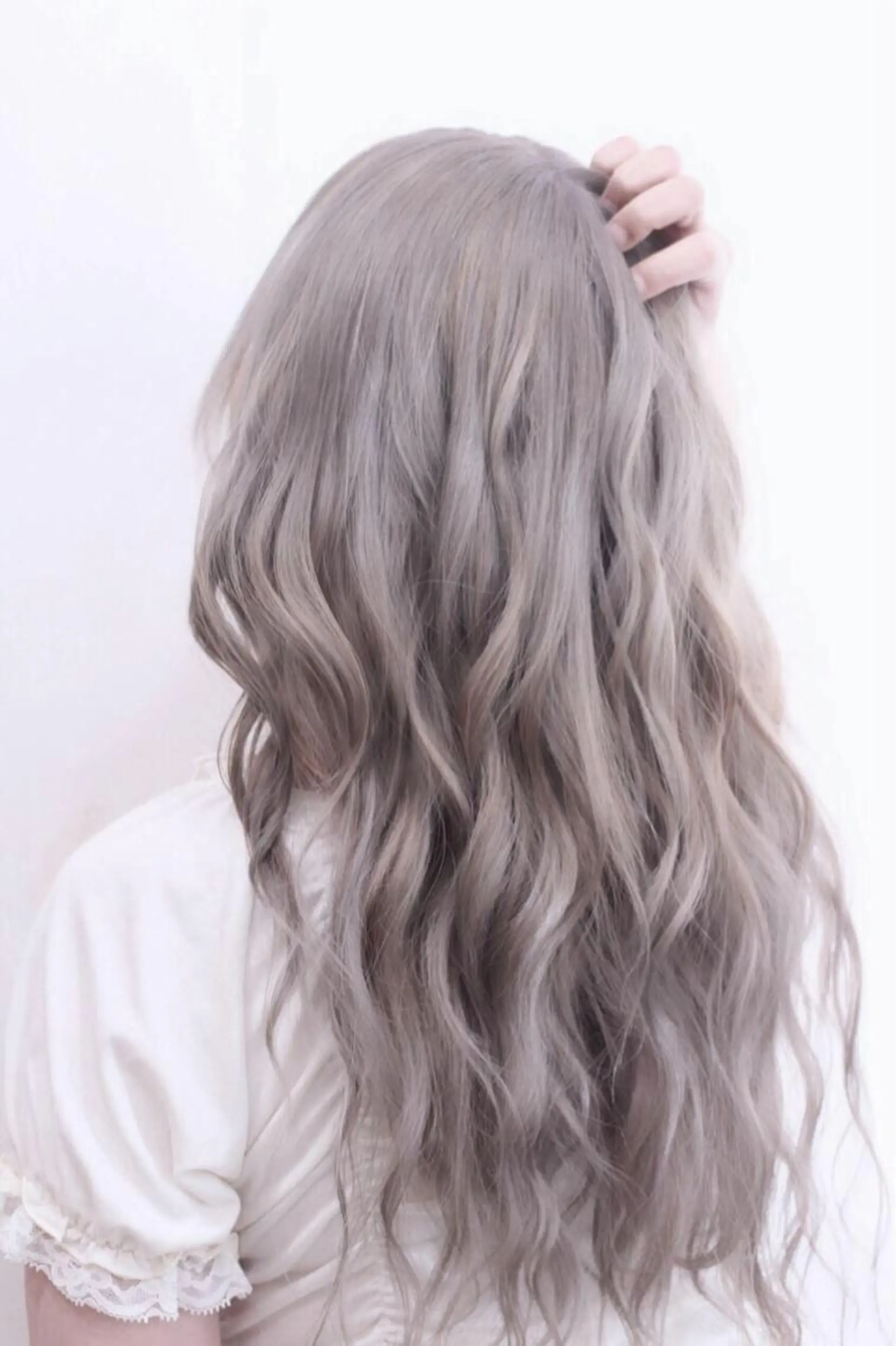 ロング カラー チビ編み込みエクステ シールEXどぅ〜すのヘアスタイル