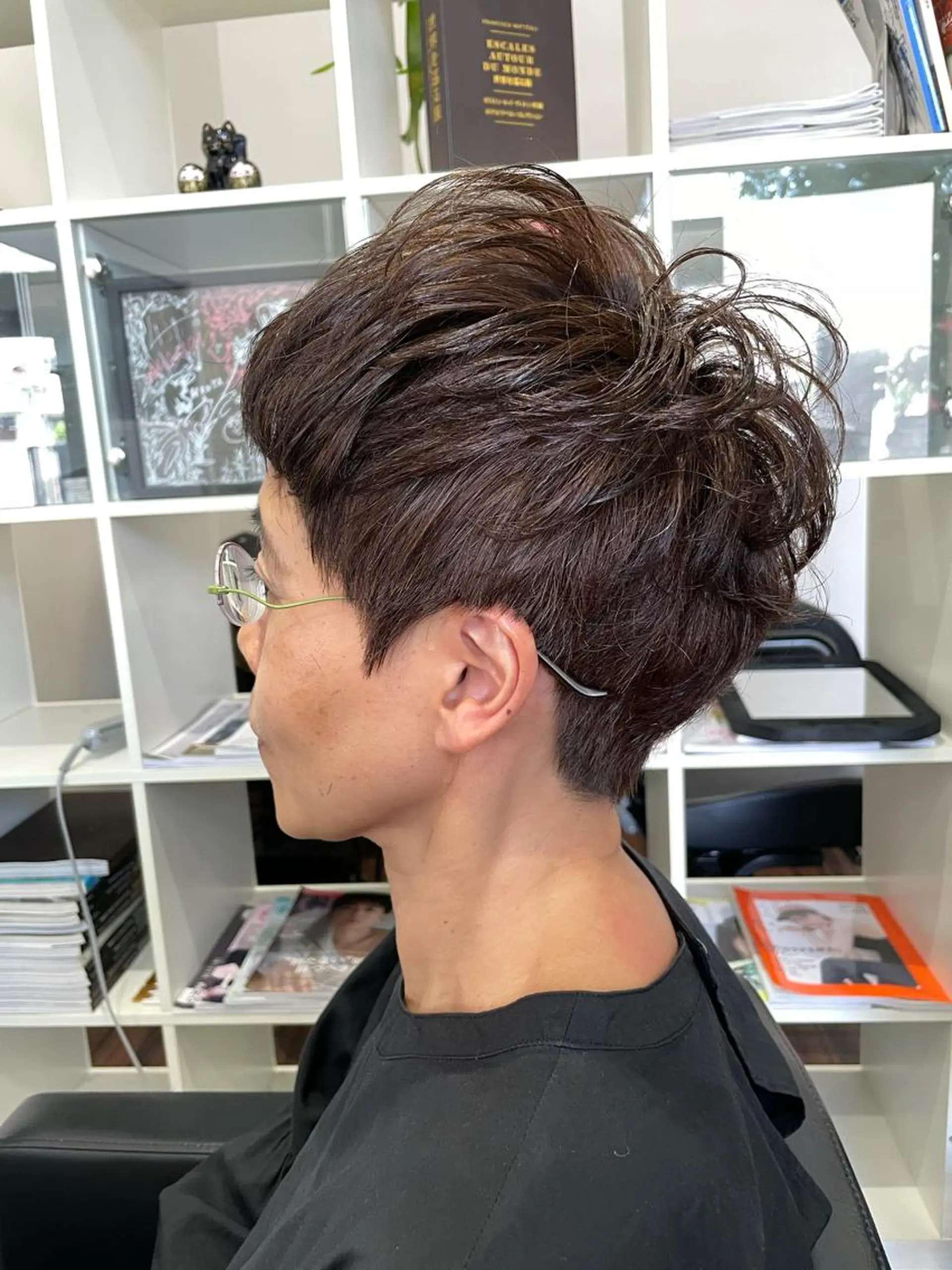 ショート ベリーショート ショートヘア SHINYA シンヤヘアーズのヘアスタイル