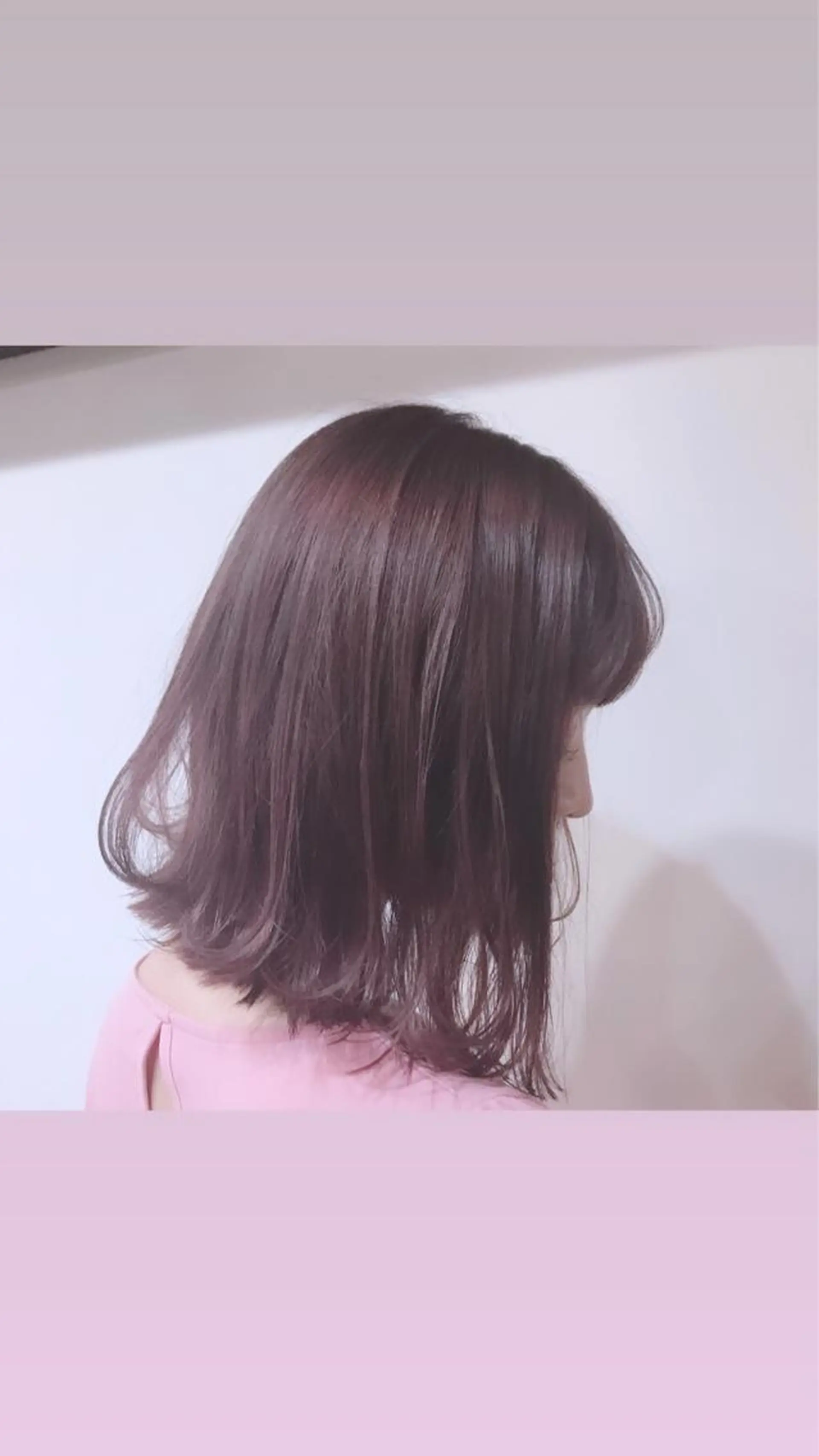 ショート カラー ヘアアレンジ ピンクカラー パープルカラー アイラッシュ/美容室 個室/瀬戸 一菜のヘアスタイル