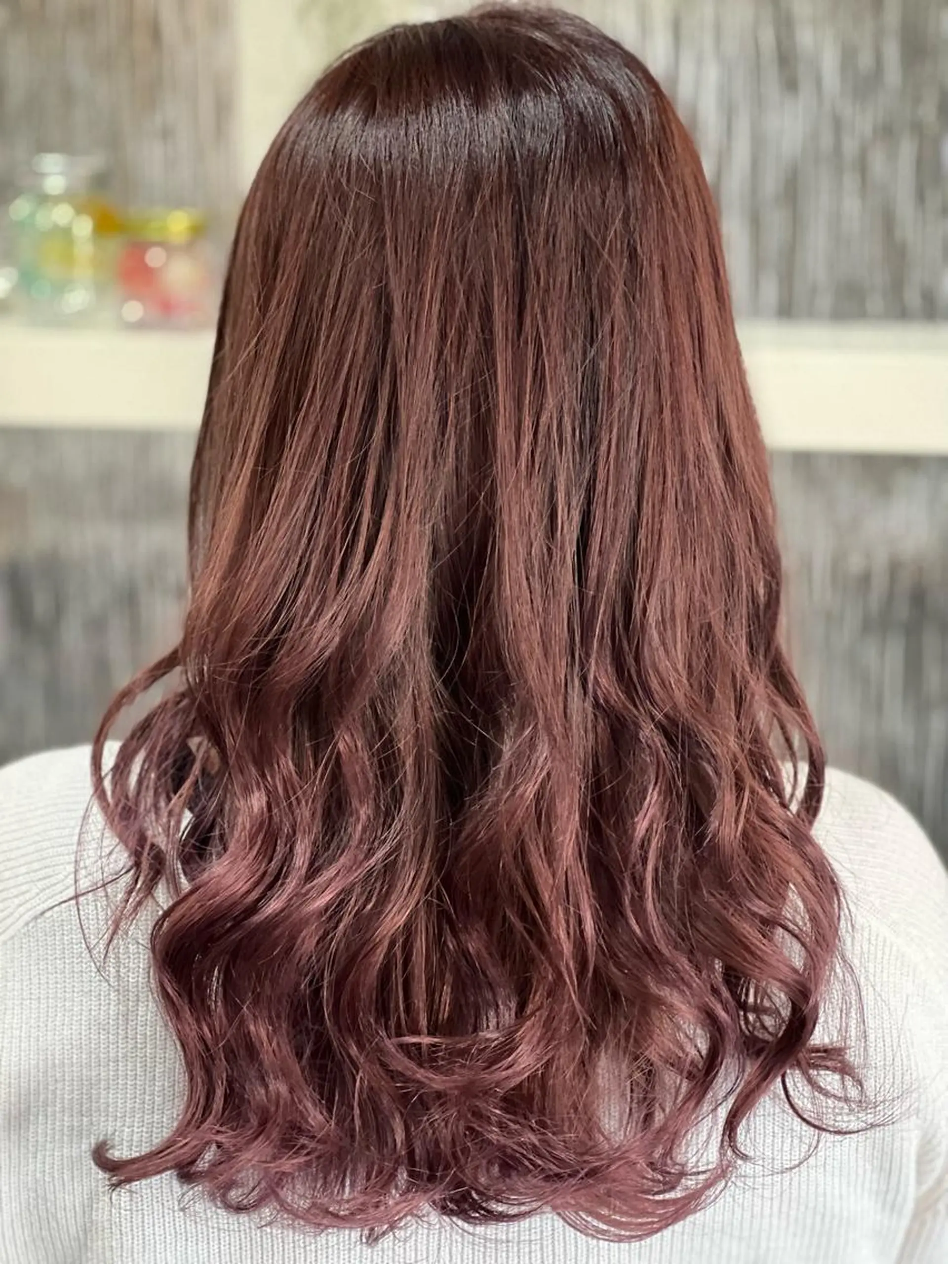 セミロング カラー familiar BOND所属・佐々木陸斗 ショート&メンズのヘアスタイル