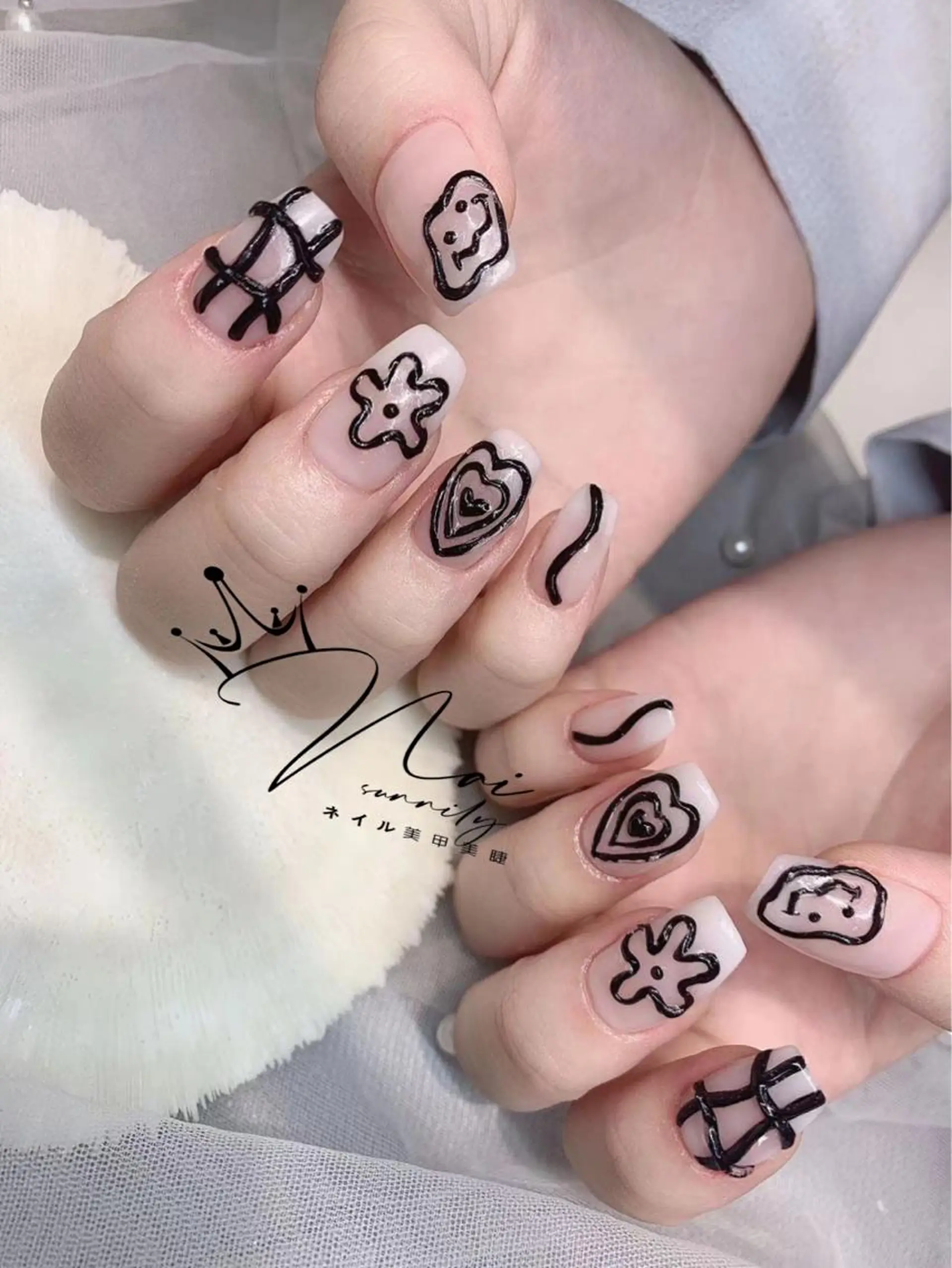 ネイル 長さだし専門店 M2 rikaのネイルデザイン