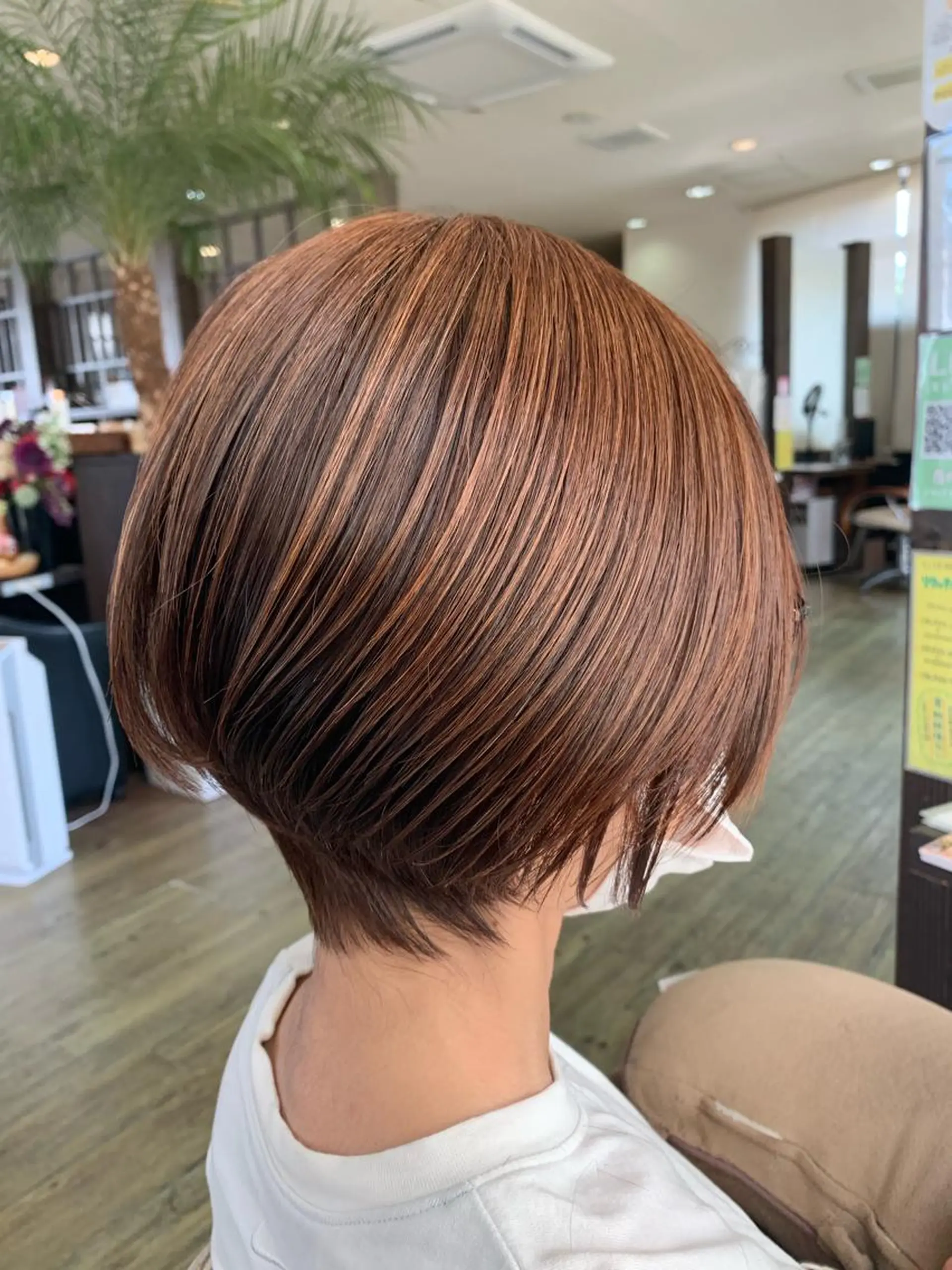 ショート カラー 中野  淳のヘアスタイル