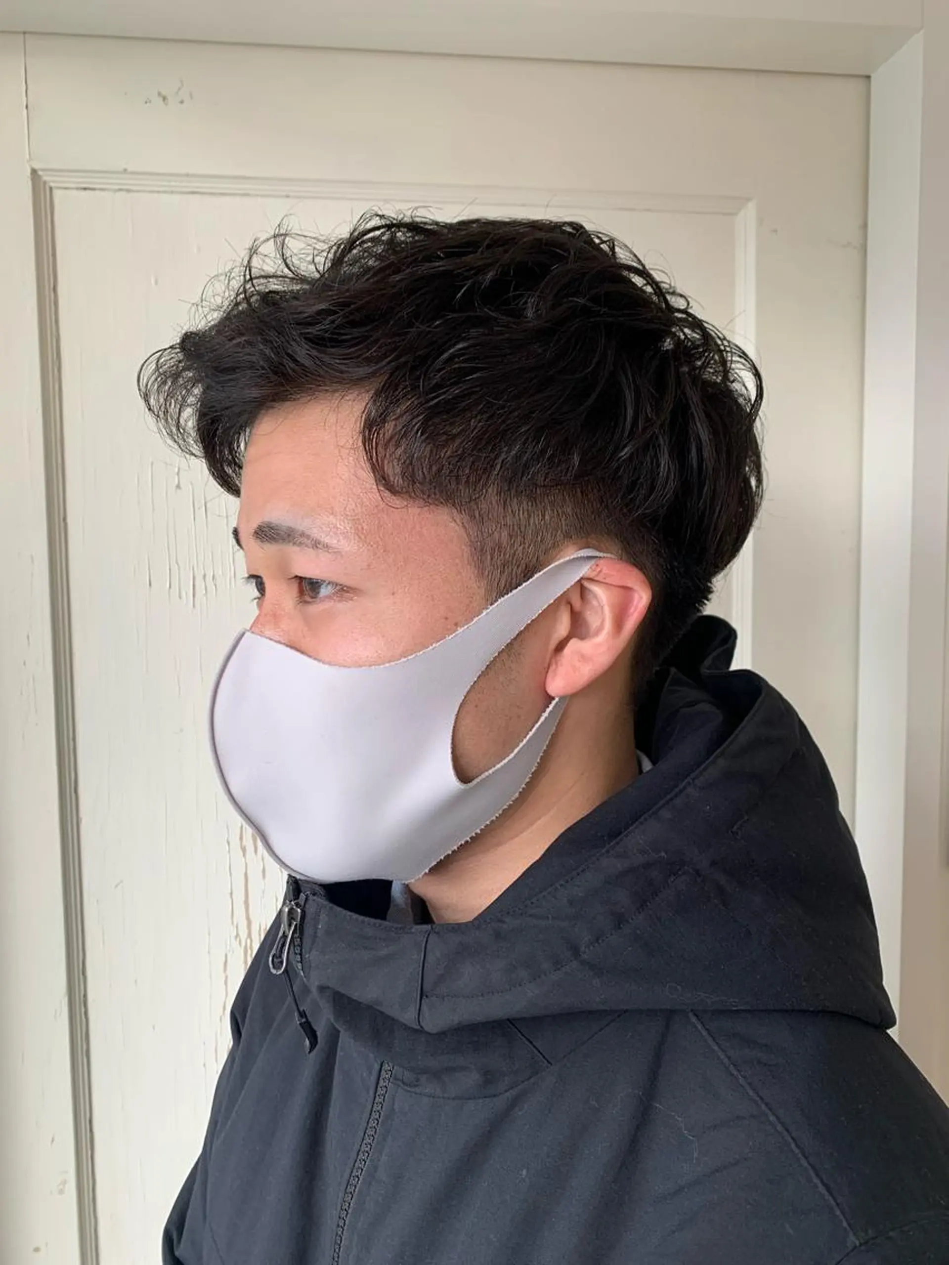 パーマ メンズ コヤマ ナミのヘアスタイル