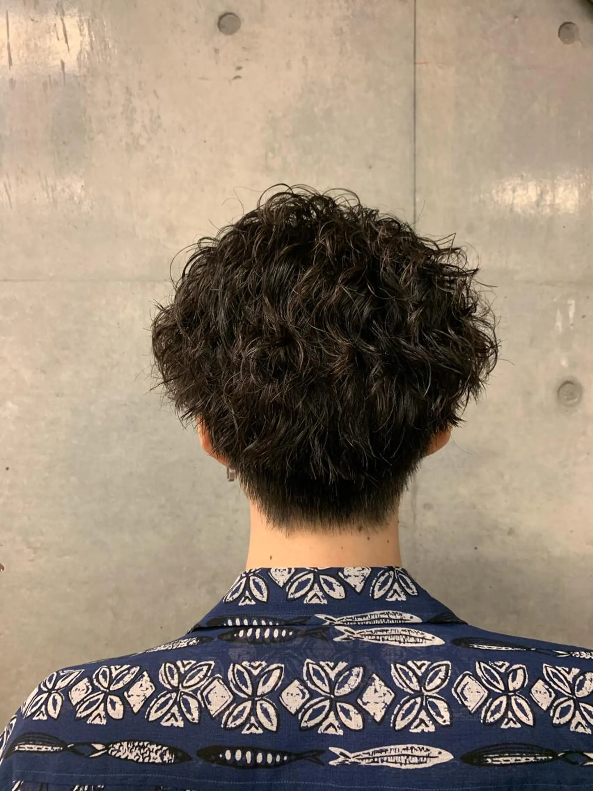 パーマ メンズ カット パーマ ally hairsalon所属・Emi .のヘアスタイル