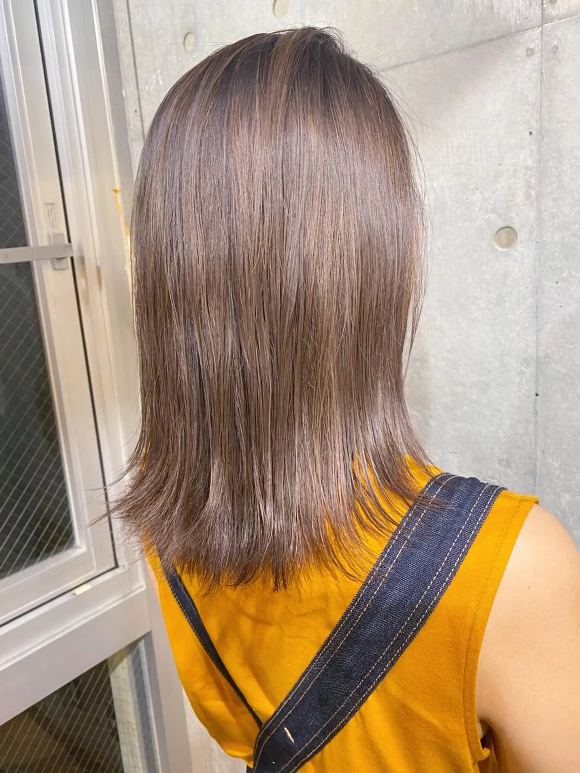 ミディアム カラー ヘアアレンジ アディクシーカラー バレイヤージュ ベージュカラー ブリーチ ブロンド ヘアカラー トリートメント ヘアセット ✨ハイクオリティ✨ 山本香也のヘアスタイル