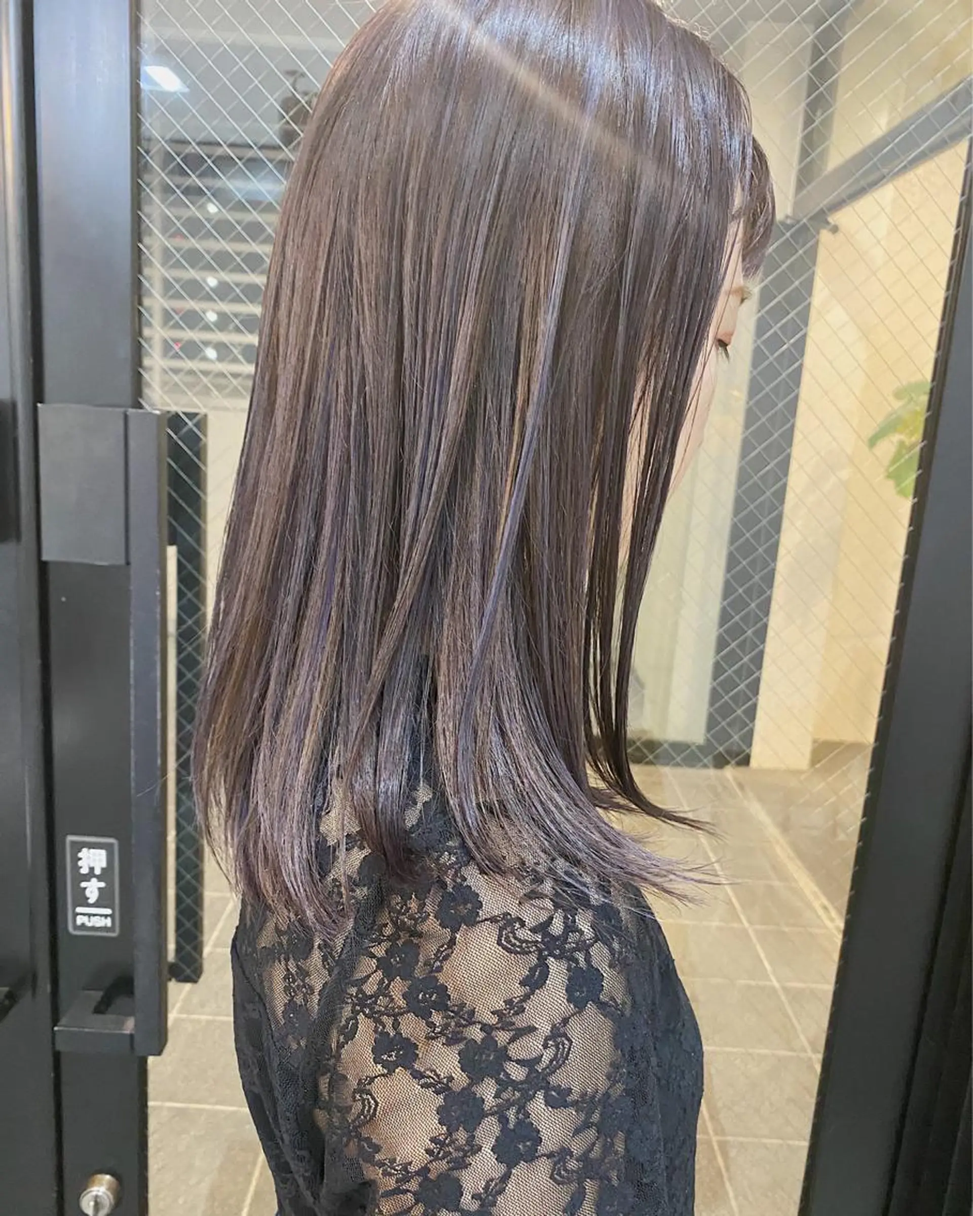 ミディアム カラー パーマ ヘアアレンジ キッズ ネイル マツエク・マツパ umu.［韓国ヘア /ダウンパーマ］のヘアスタイル