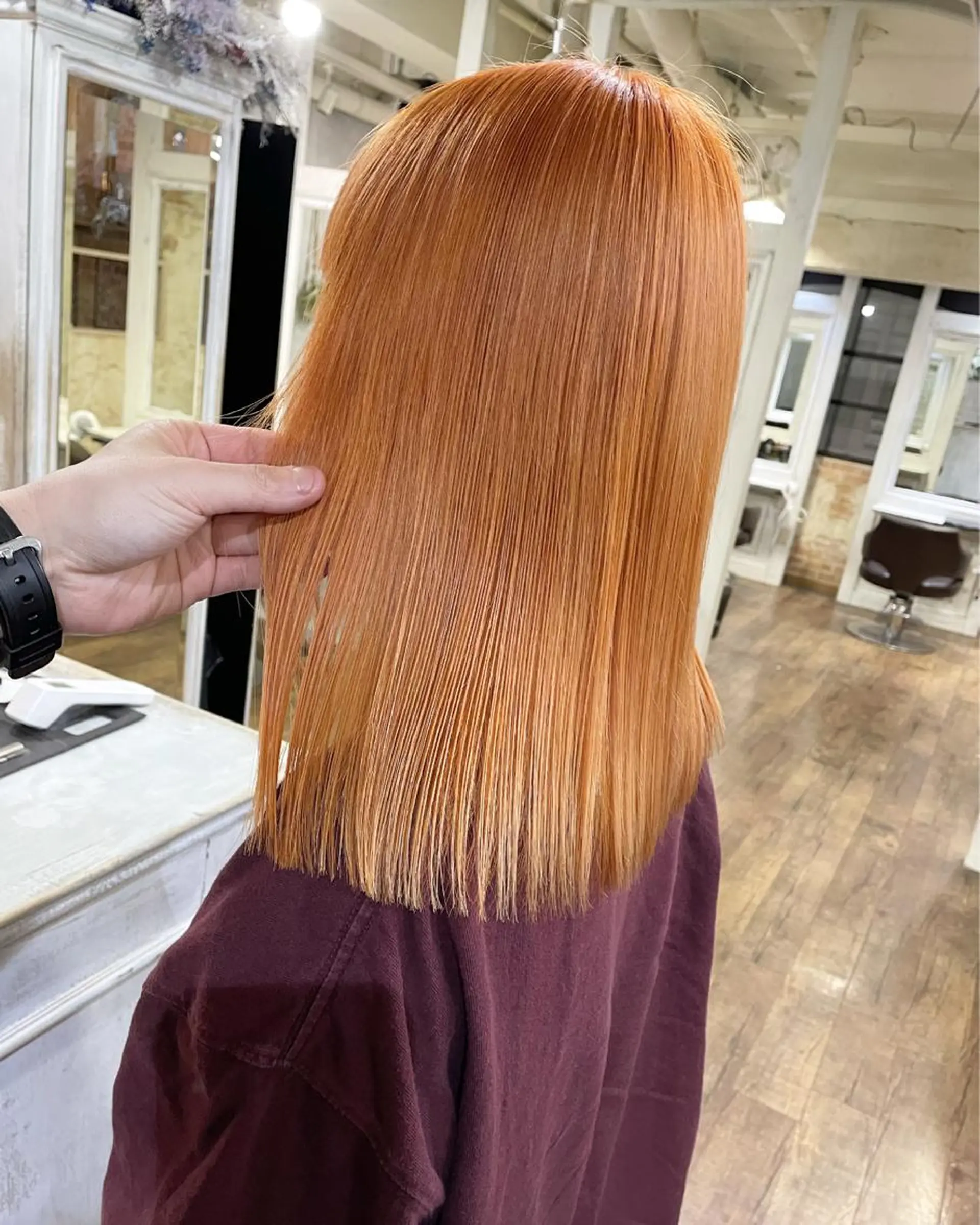 ミディアム カラー nico...所属・遠藤 拓馬のヘアスタイル