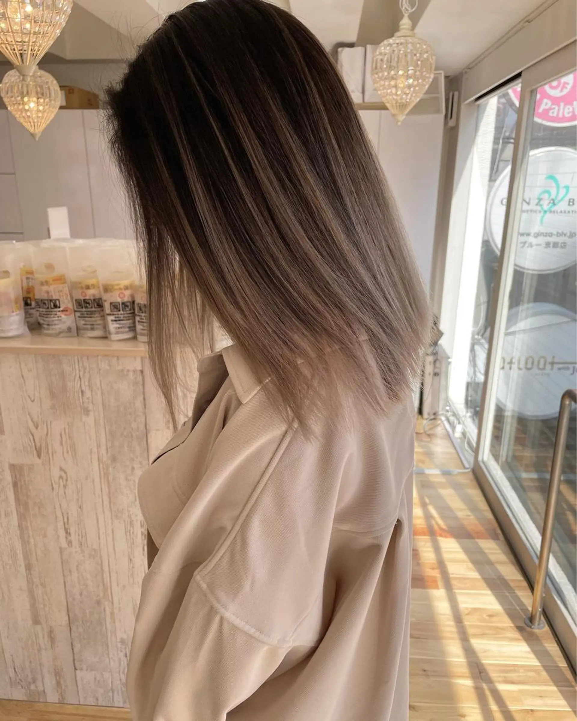 セミロング カラー ヘアカラー トリートメント Tao所属・藤川 大智のヘアスタイル