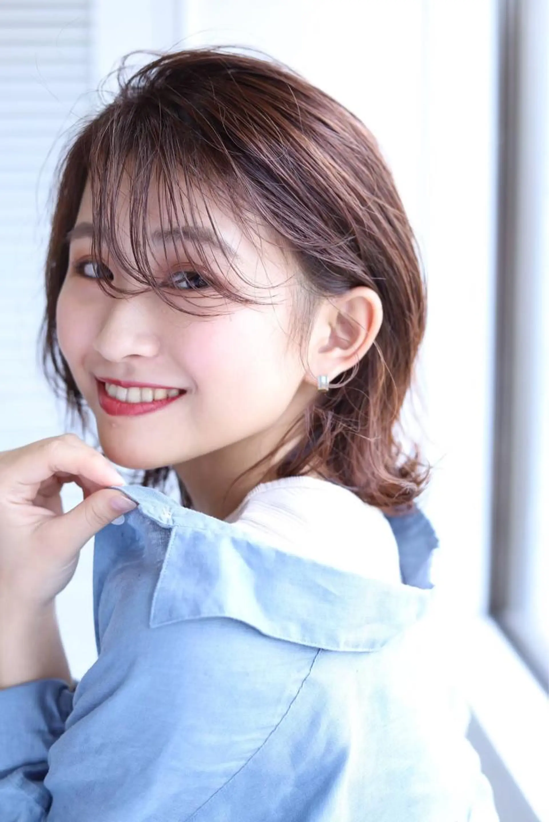 ミディアム 今だけ無料✨髪質改善 谷本さちのヘアスタイル