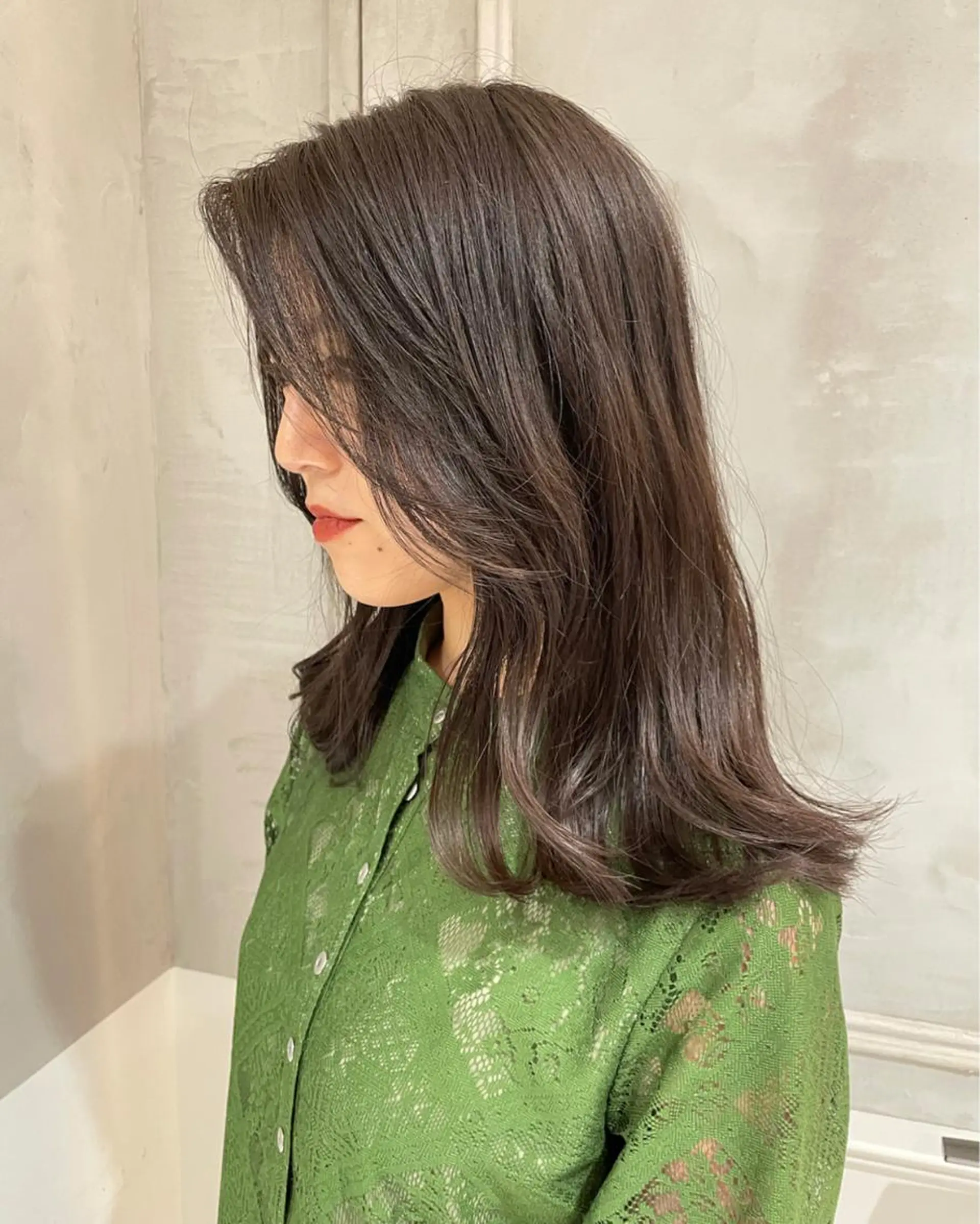 ミディアム レイヤーカット 天衣無縫所属・矢口 嵩人のヘアスタイル