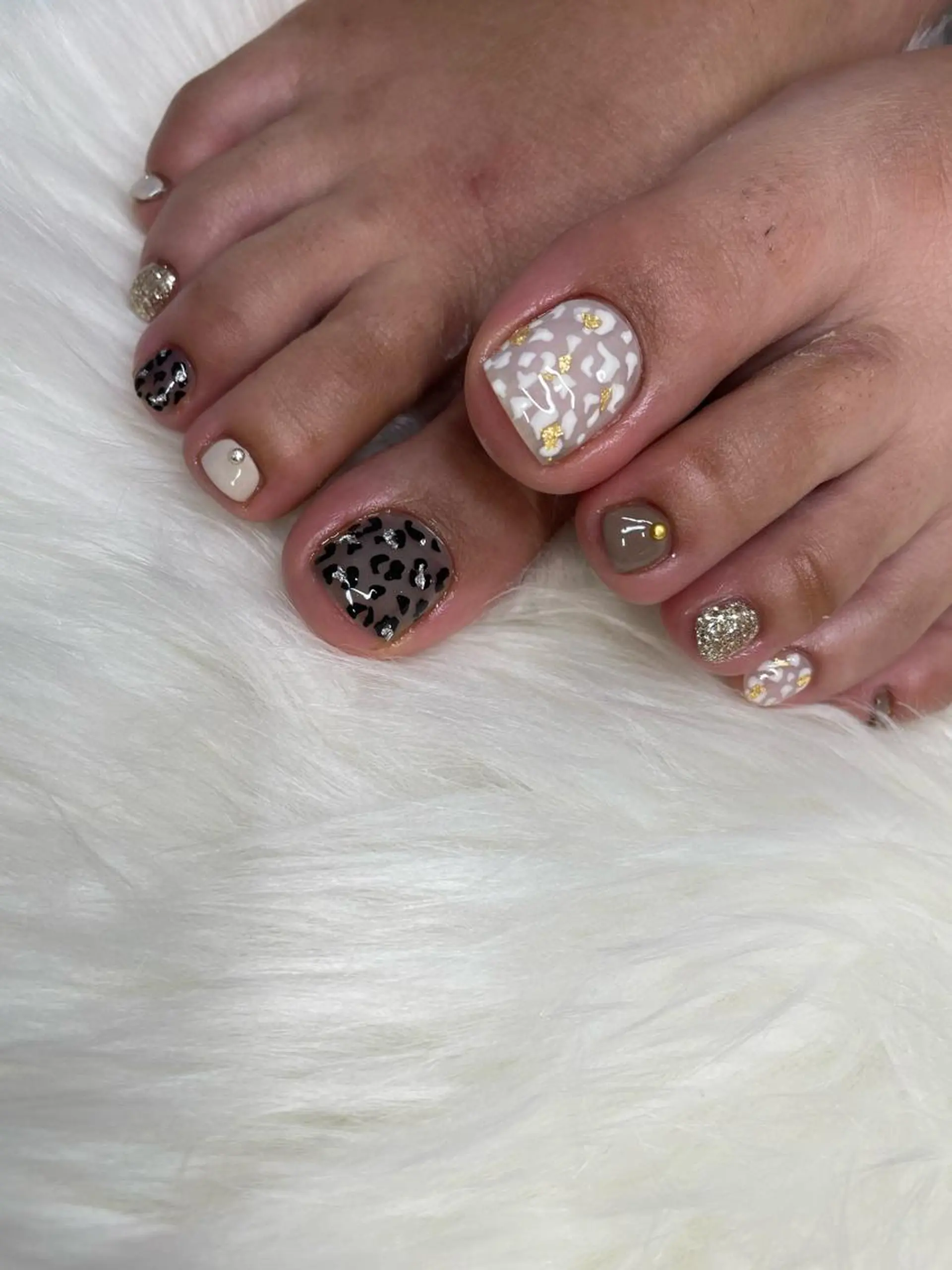 ロング カラー ヘアアレンジ キッズ ネイル マツエク・マツパ 福田 加奈のネイルデザイン