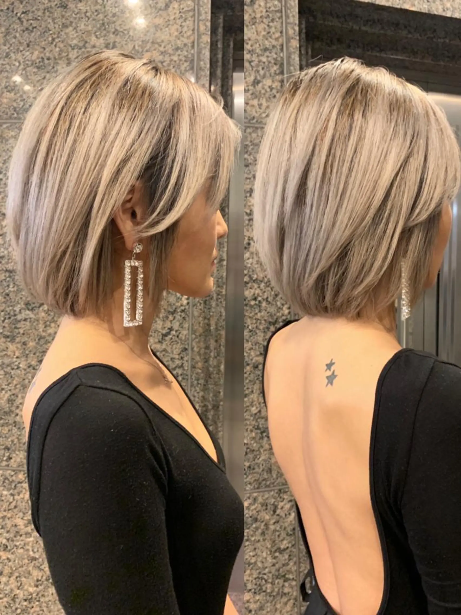 ショート 外国人風カラー レイヤーカット ヘアカラー ブリーチ＆カラーが 得意☀️望月宣雄☀️のヘアスタイル