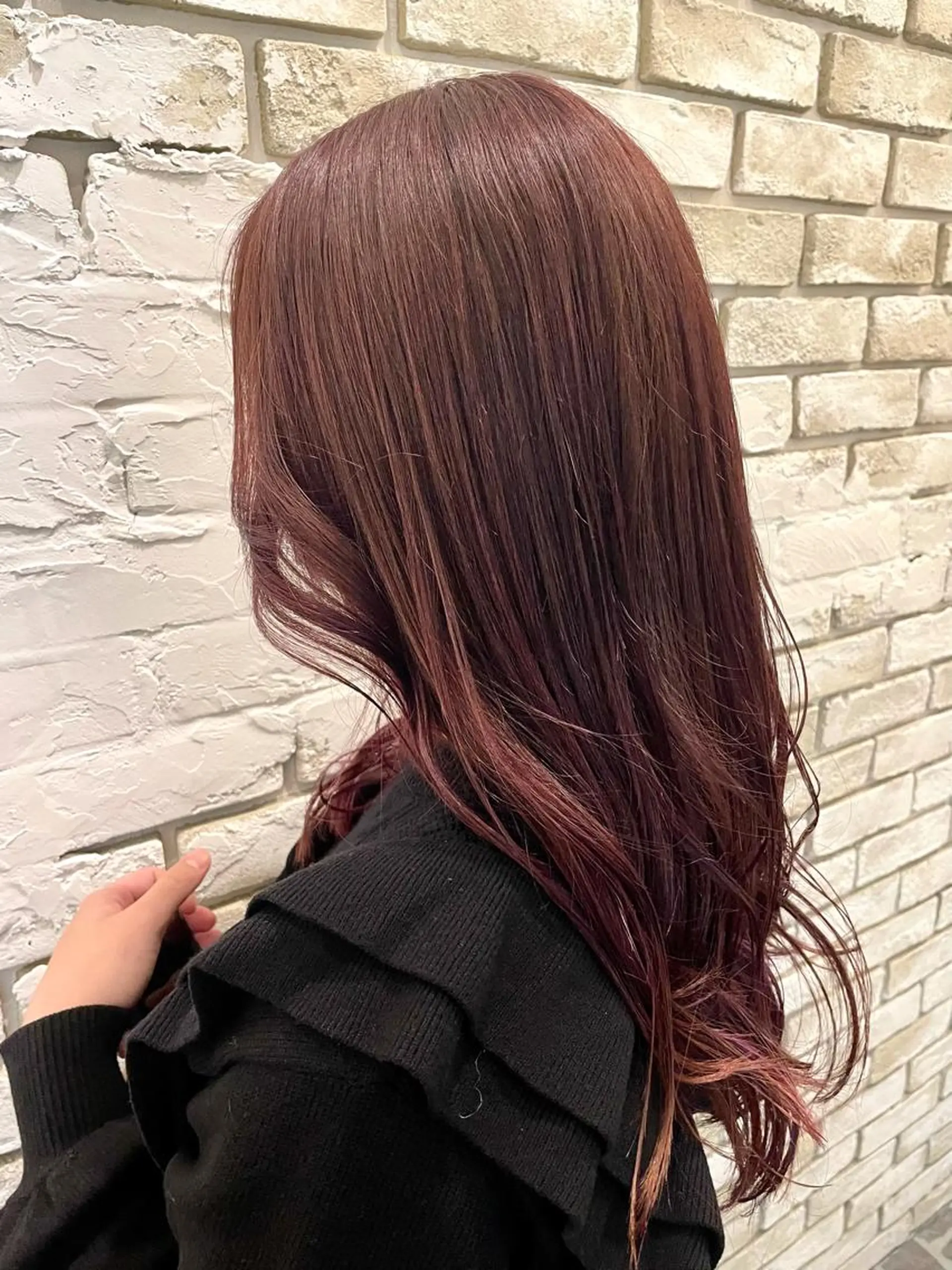 セミロング 中村咲月/髪質改善 /耳つぼジュエリーのヘアスタイル