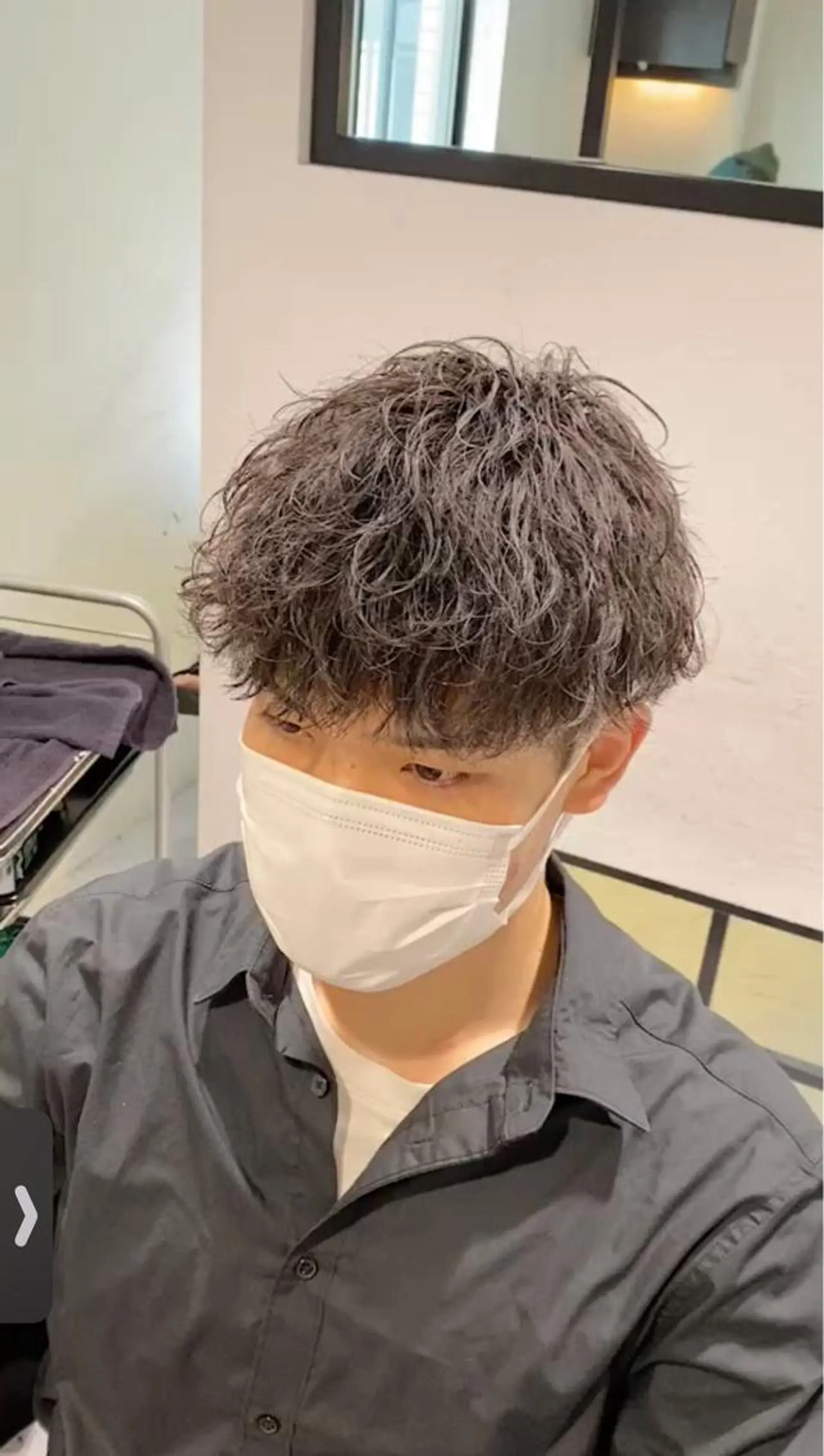 ショート パーマ メンズ 【メンズ特化】 笹目純のヘアスタイル